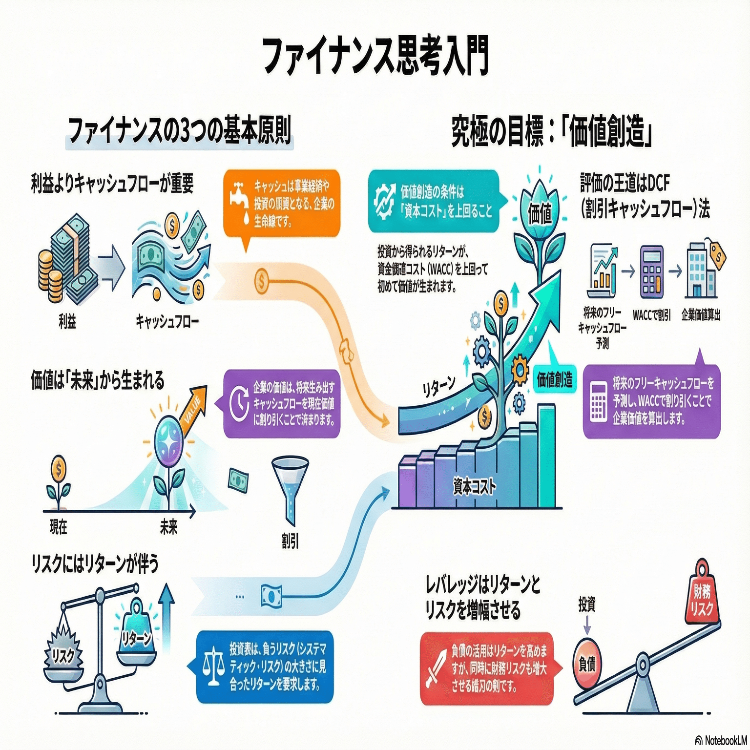 会計とファイナンスの違い｜伏見の工場系おじさん