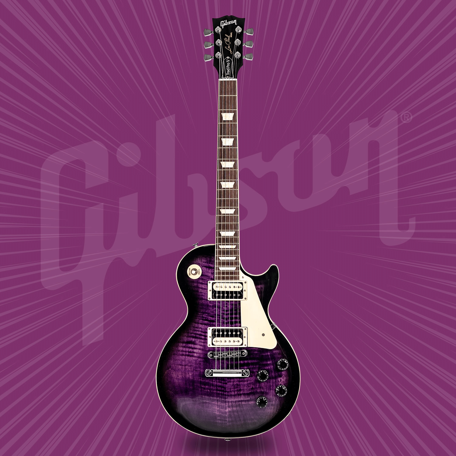 レアな紫色！ギブソンによるUSA市場向け限定モデル「LP Traditional
