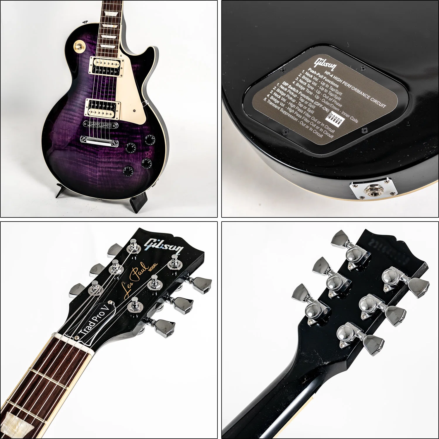 レアな紫色！ギブソンによるUSA市場向け限定モデル「LP Traditional
