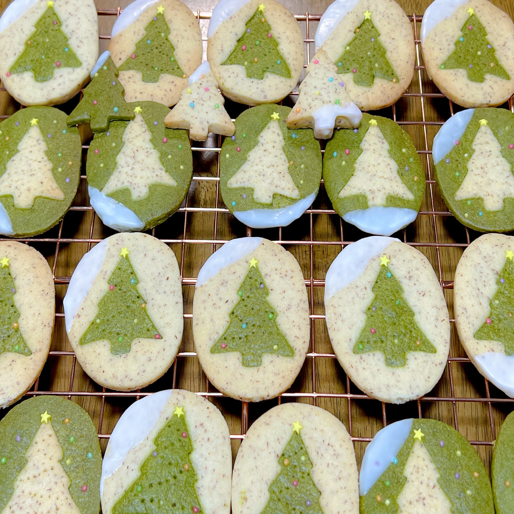 ま*ん様 いとわたあめ 作家様 クリスマスクッキー マスコット クリスマスクッキー詰め合わせA】アイシング, image size:2000x1500