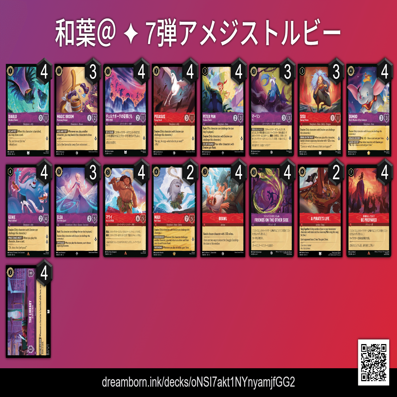 ロルカナ】7+9弾デッキ紹介記事｜和葉＠