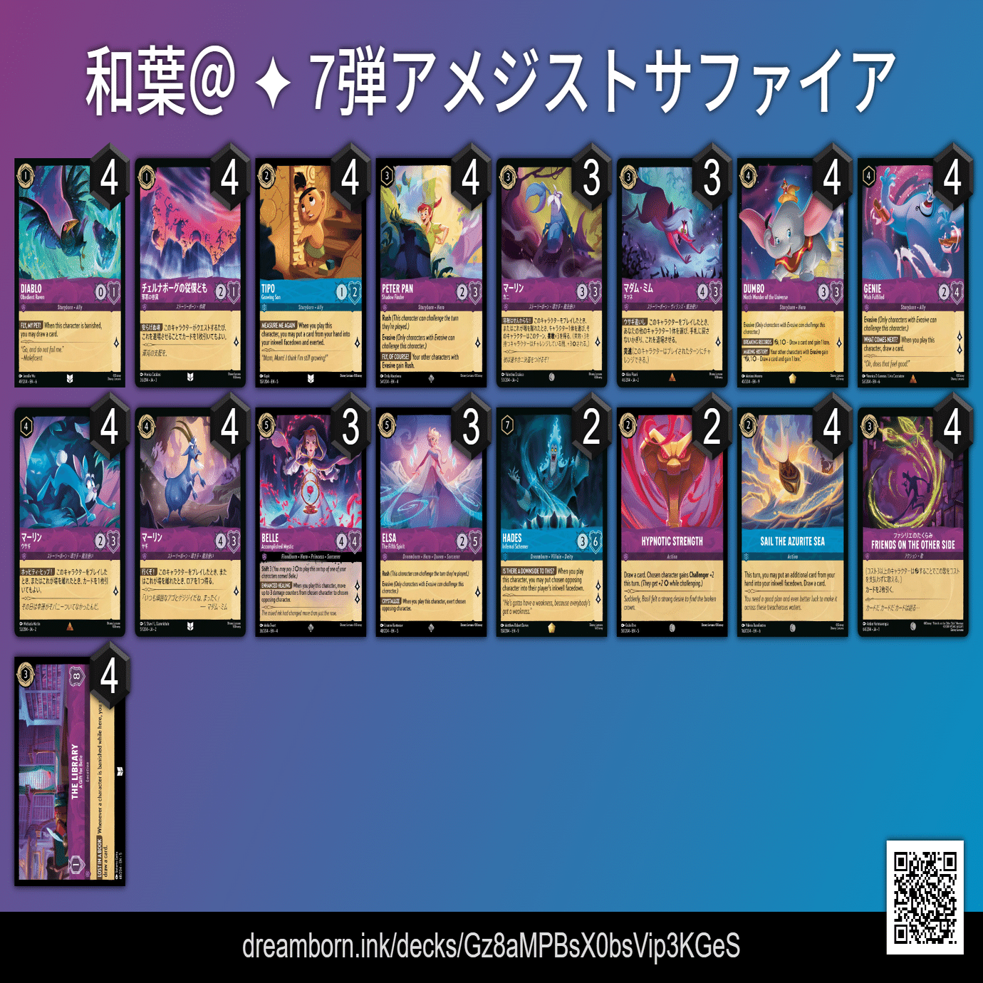 ロルカナ】7+9弾デッキ紹介記事｜和葉＠