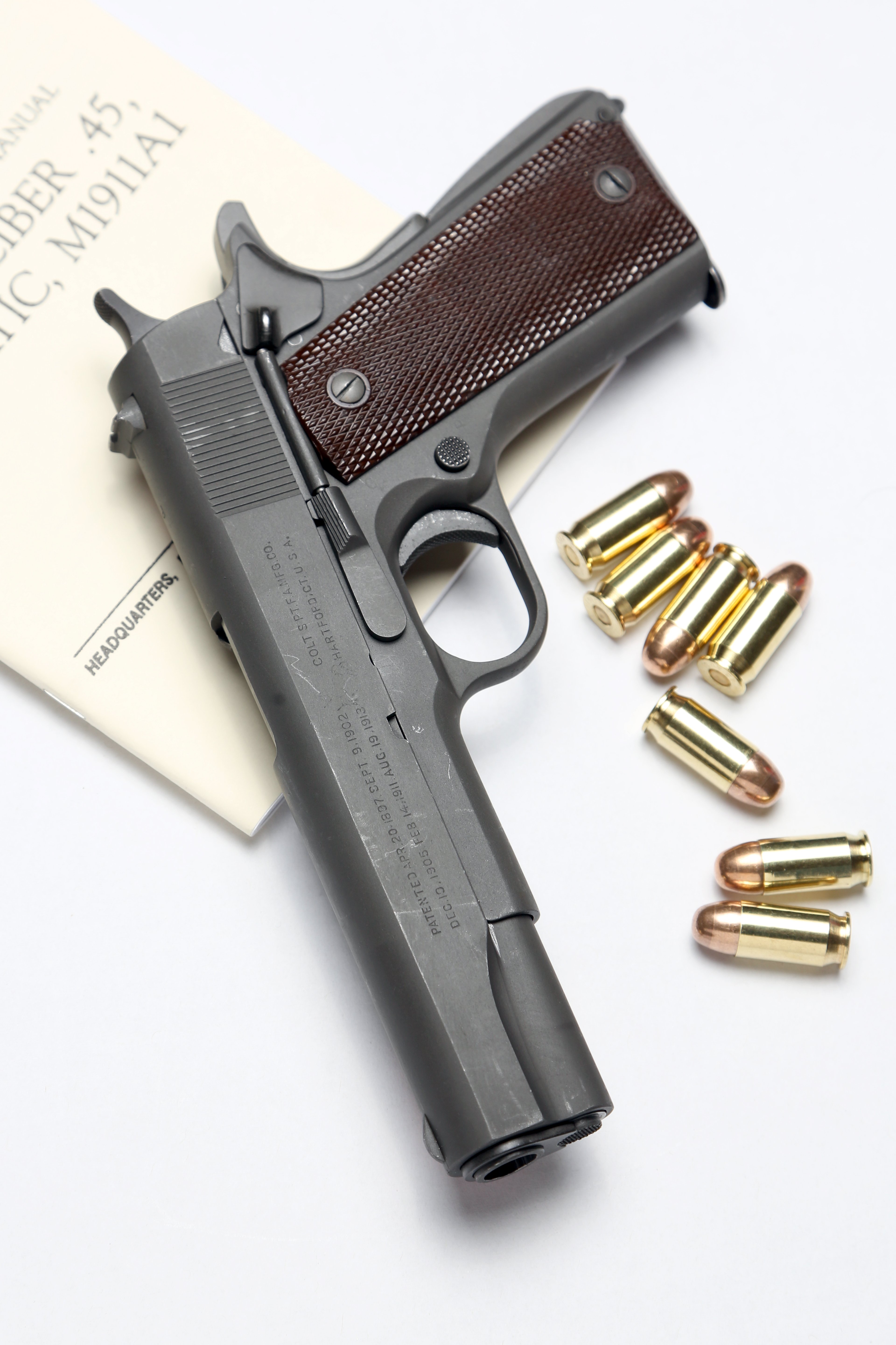 GIコルト M1911A1｜70年使われ続けた軍用拳銃の完成形｜gunbaka SHIN