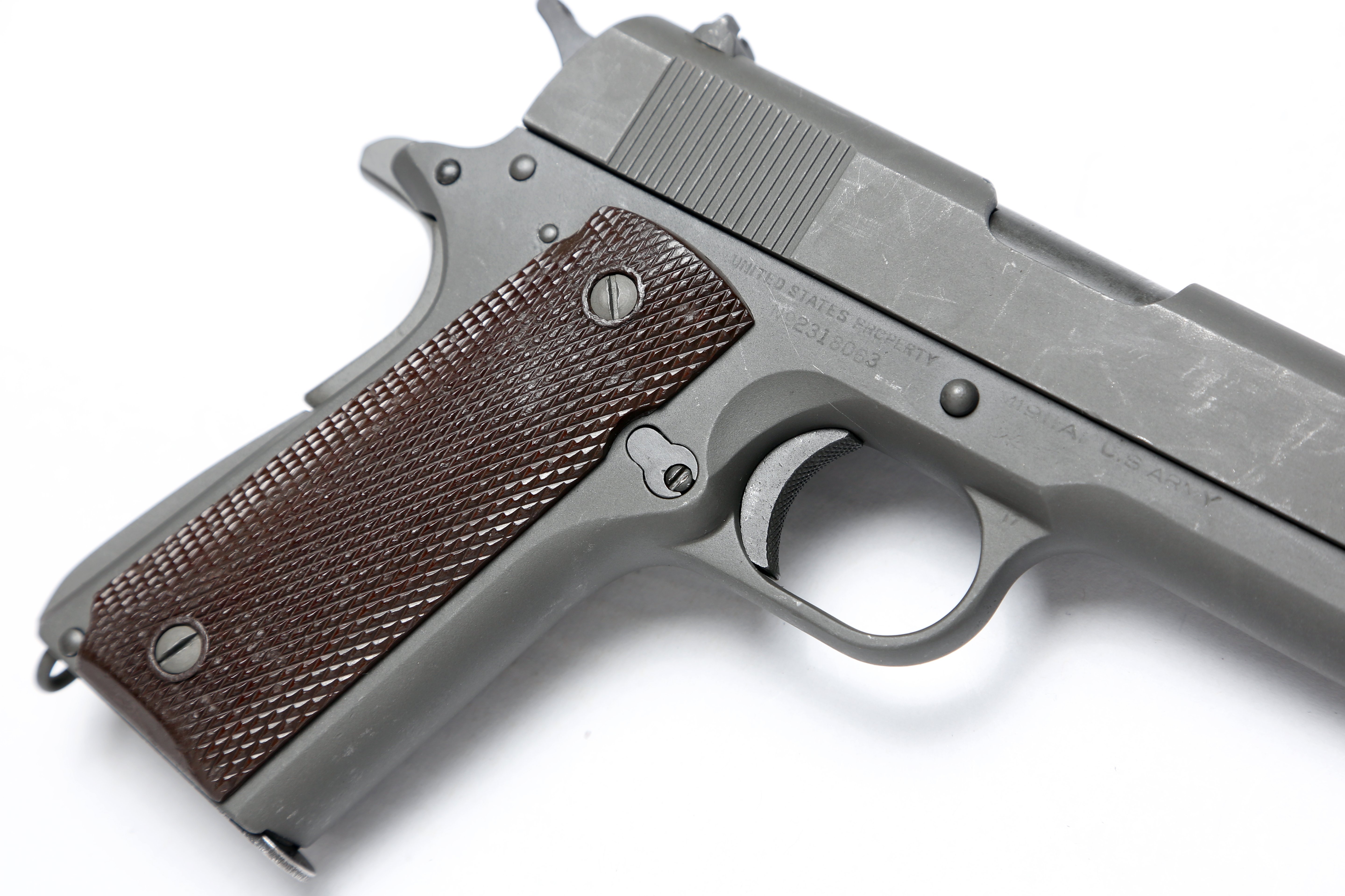 GIコルト M1911A1｜70年使われ続けた軍用拳銃の完成形｜gunbaka SHIN