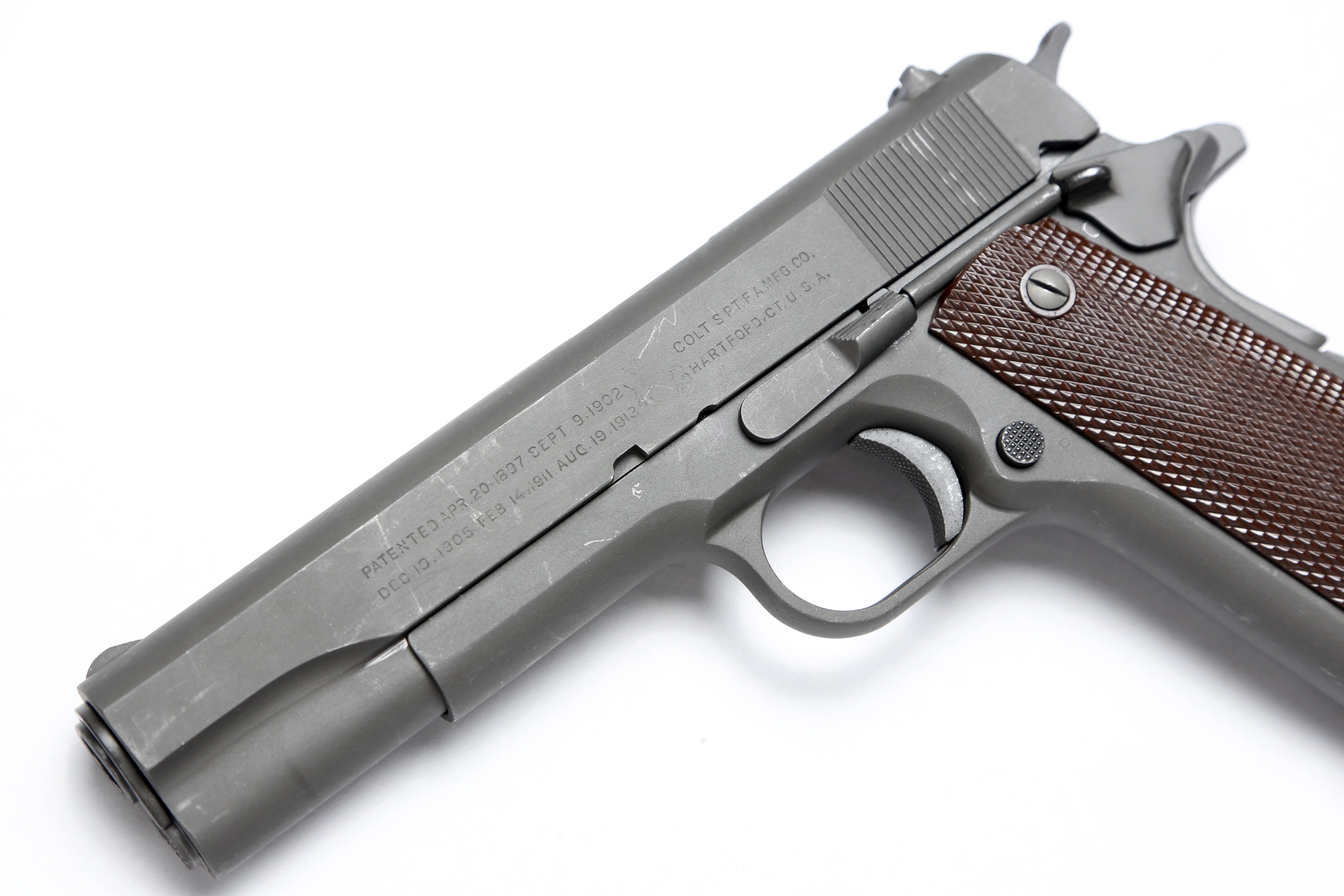 GIコルト M1911A1｜70年使われ続けた軍用拳銃の完成形｜gunbaka SHIN