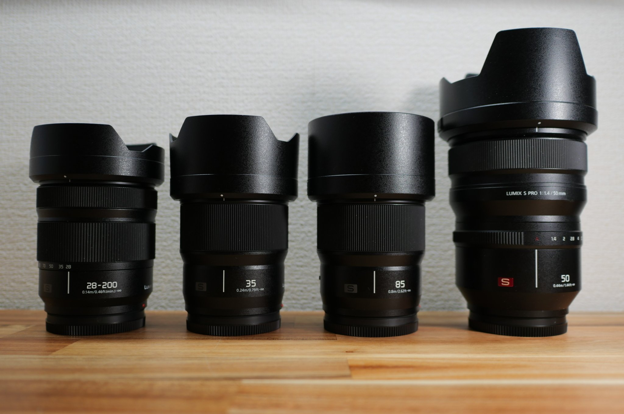 カメラ機材】LUMIX S 35mm F1.8 見た目の話｜tmk 39r