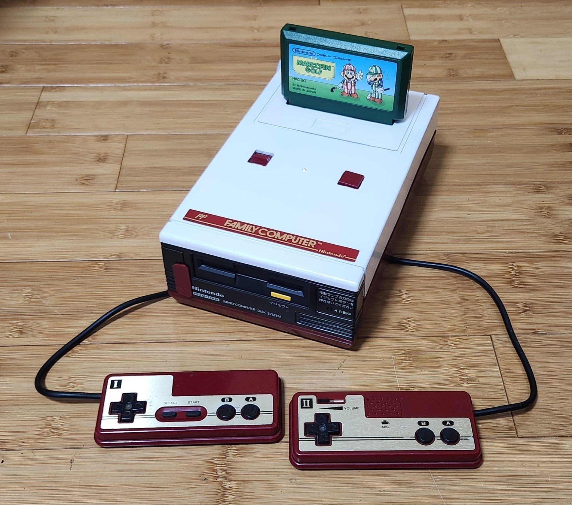 ファミコンとディスクシステムの合体｜しじみん