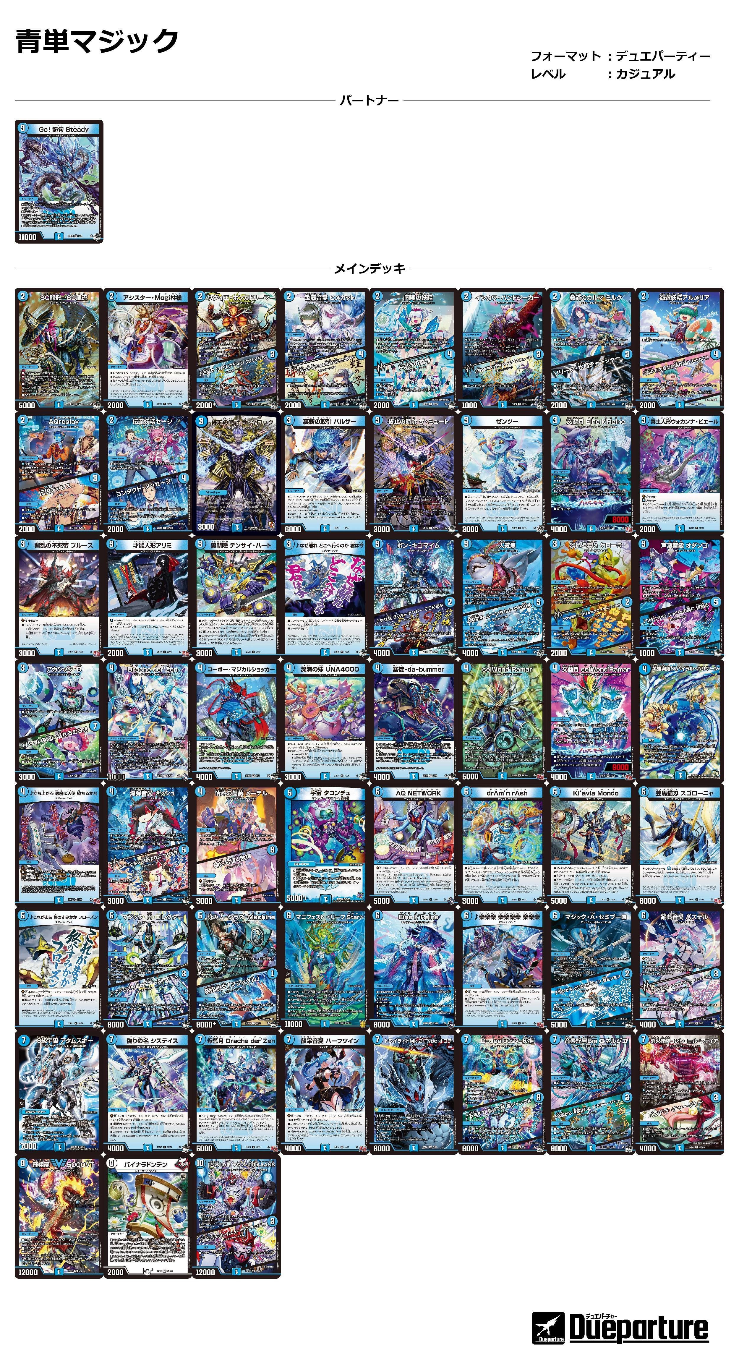 デュエパアドカレ2025】青単マジックメクレイドのすゝめ【デュエパ