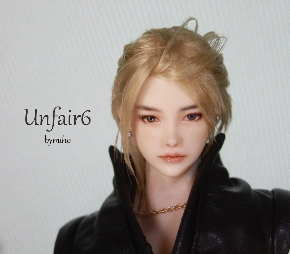 1/6カスタムドールヘッド☆UNFAIR6☆bymiho☆六分の一男子図鑑 1/6カスタムドールヘッド☆UNFAIR6☆bymiho☆六分の一男子図鑑