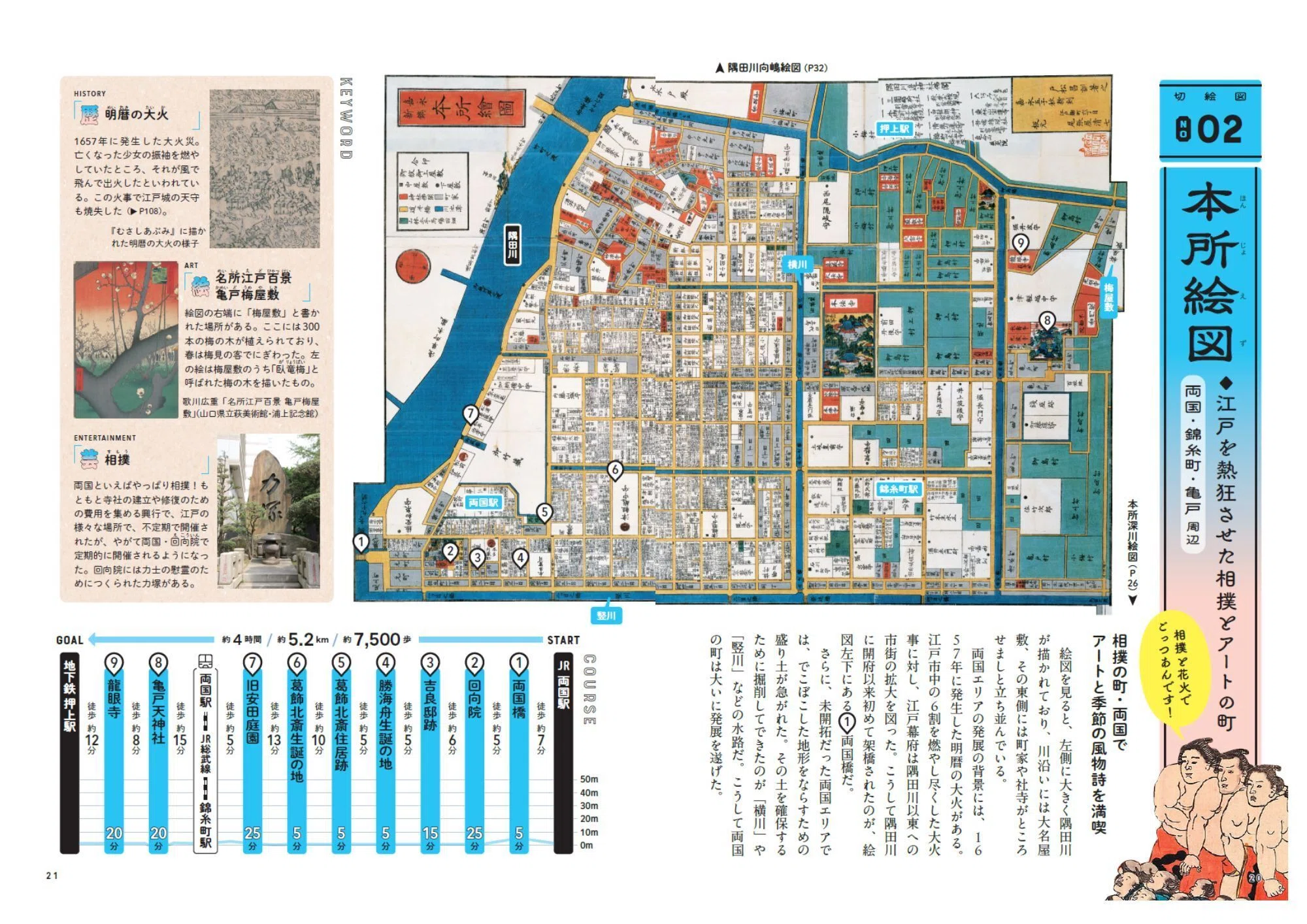大河ドラマ「べらぼう」の江戸を、自分の足で歩くガイド本『古地図MAP