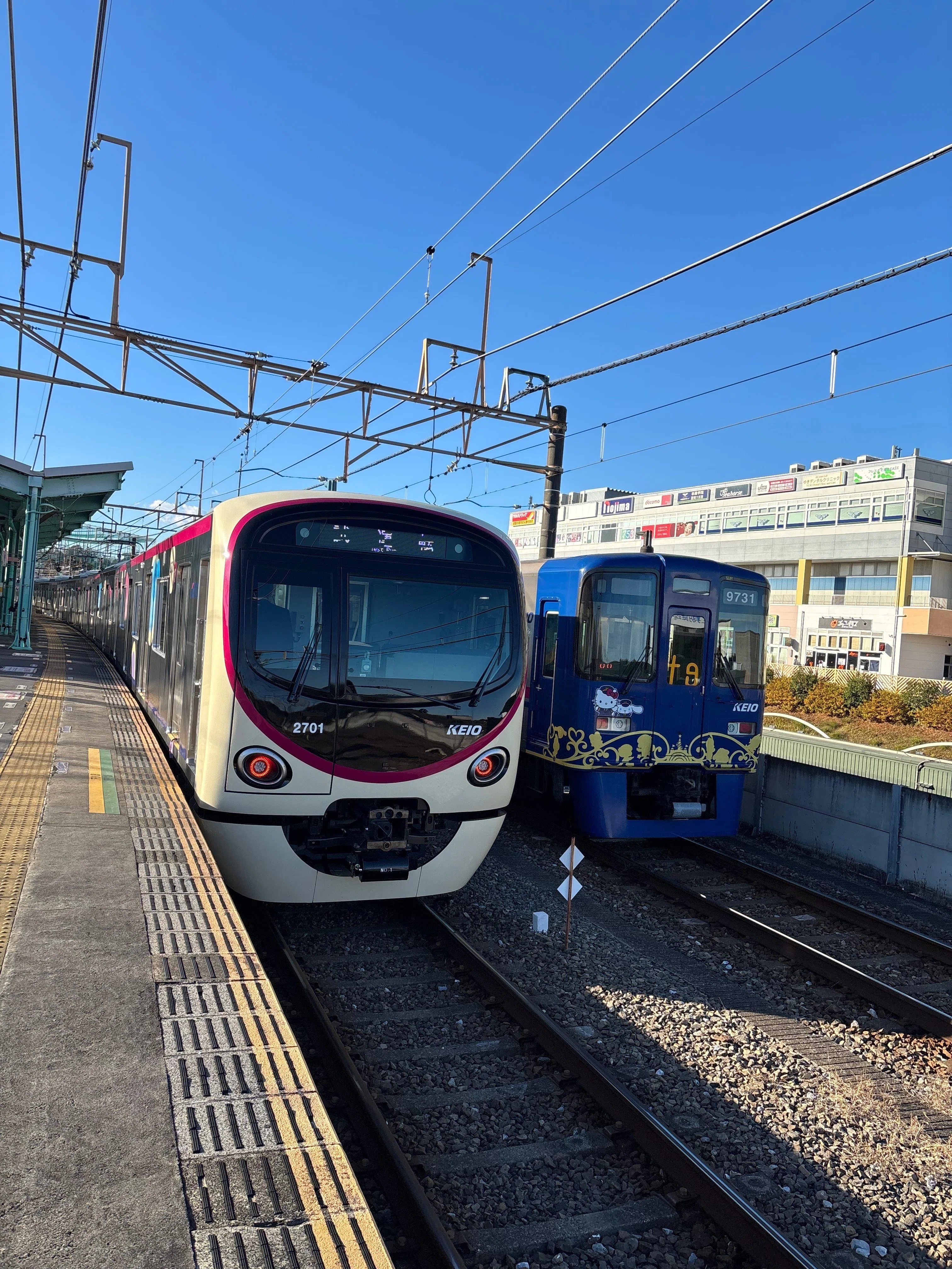 京王2000系試運転 in若葉台駅｜dento5000