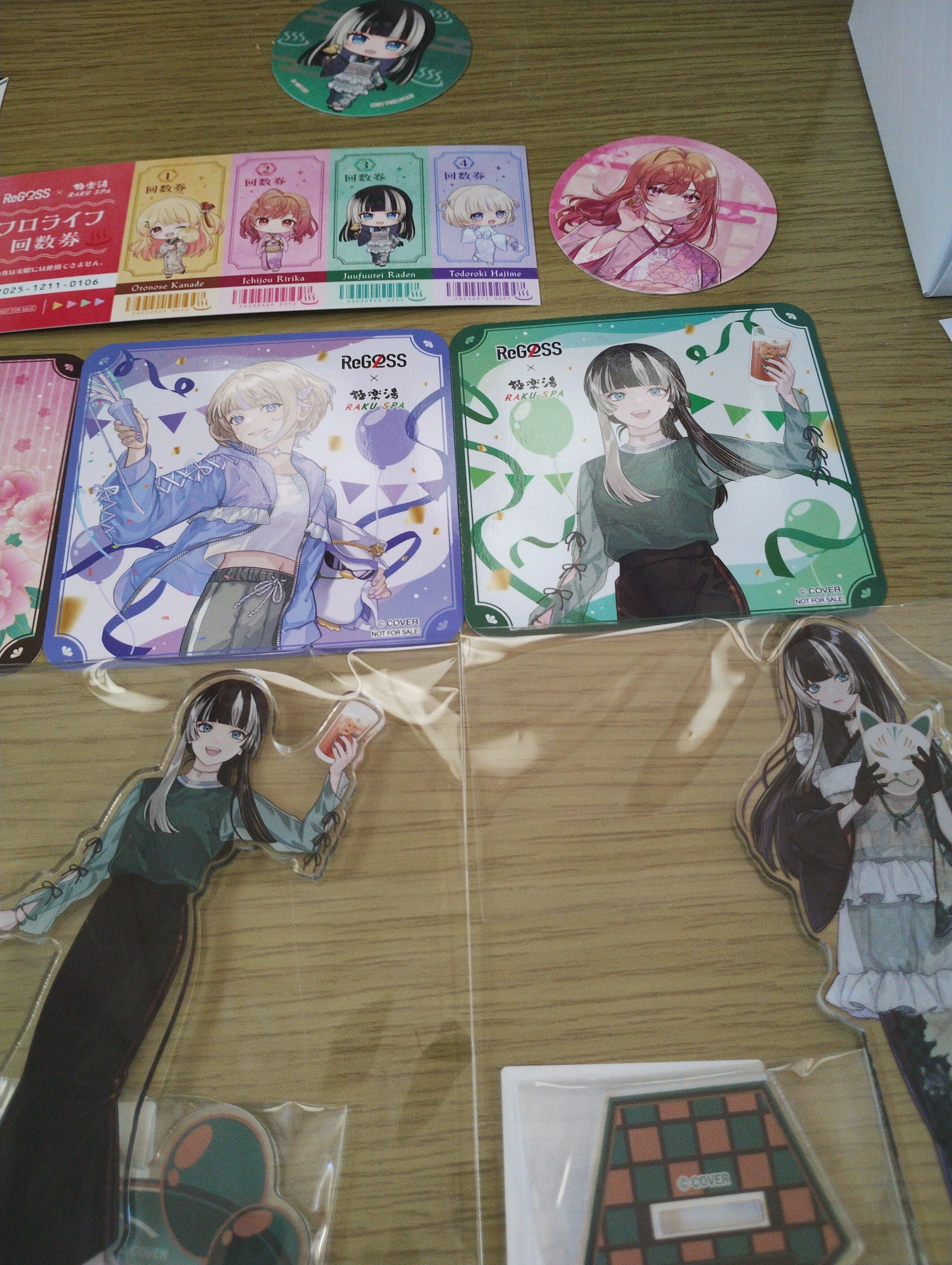 フロライフReGLOSS 極楽湯コラボイベントへ行ってきました！｜ぱりぱりうめ