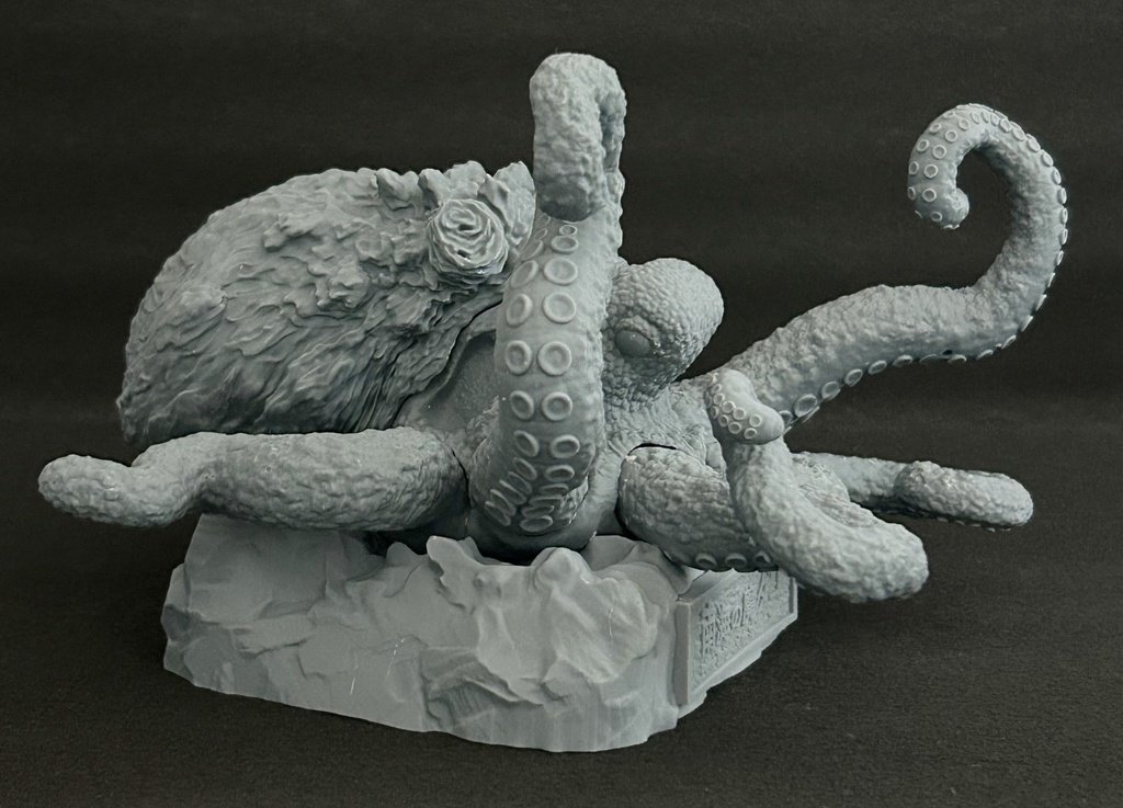 オリジナル造形】「南海の魔ダコ/Demon Octopus of The Southern Seas