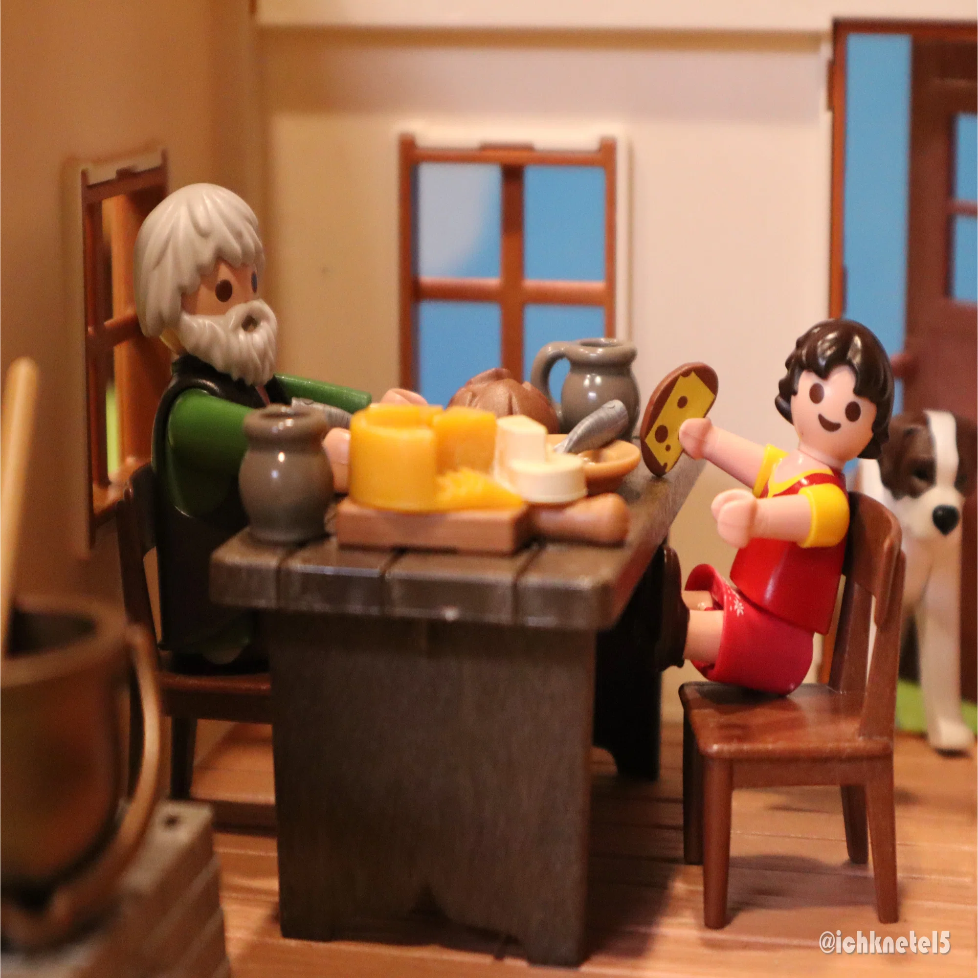 アルプスの少女ハイジ × playmobil ?｜こねてる×playmobil
