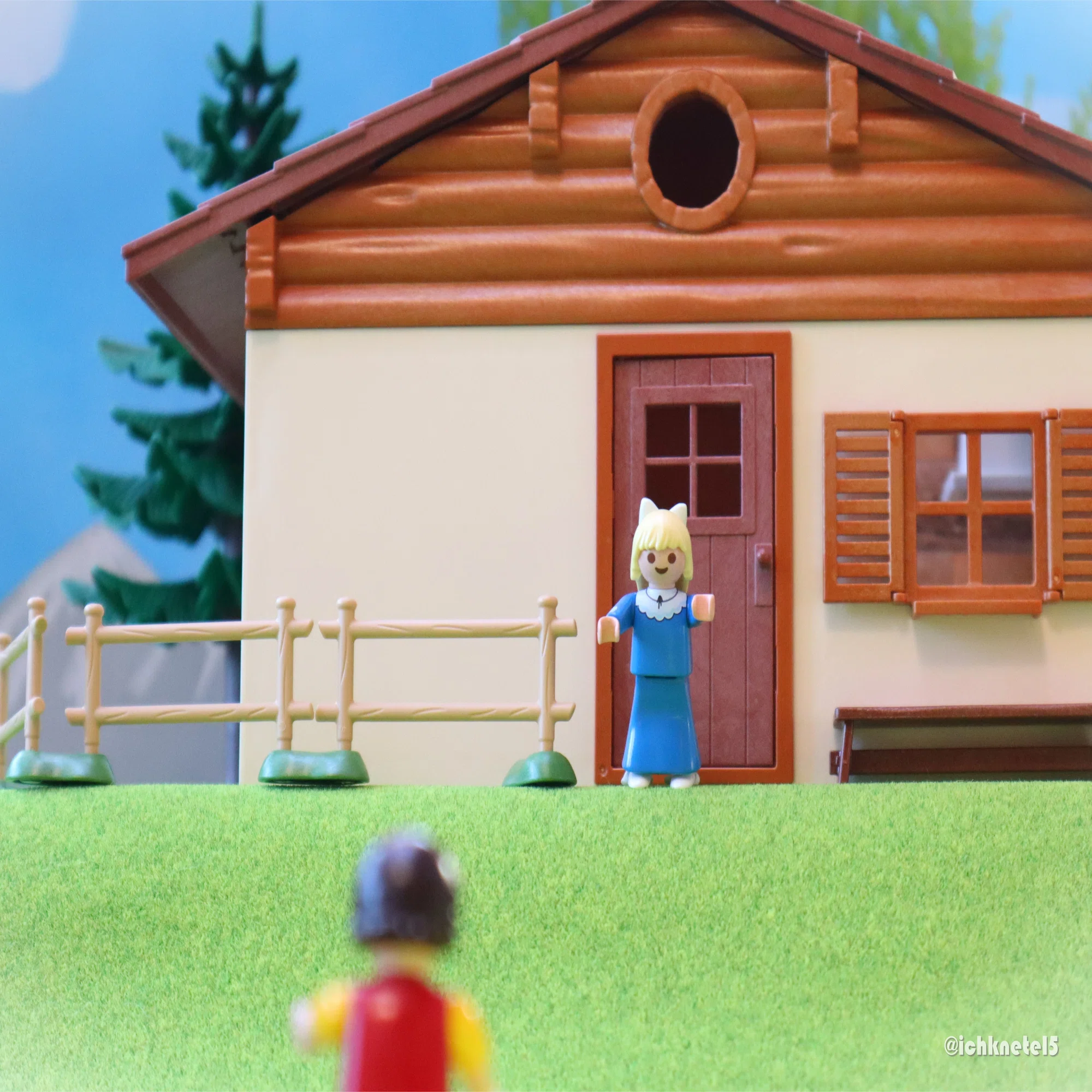 アルプスの少女ハイジ × playmobil ?｜こねてる×playmobil