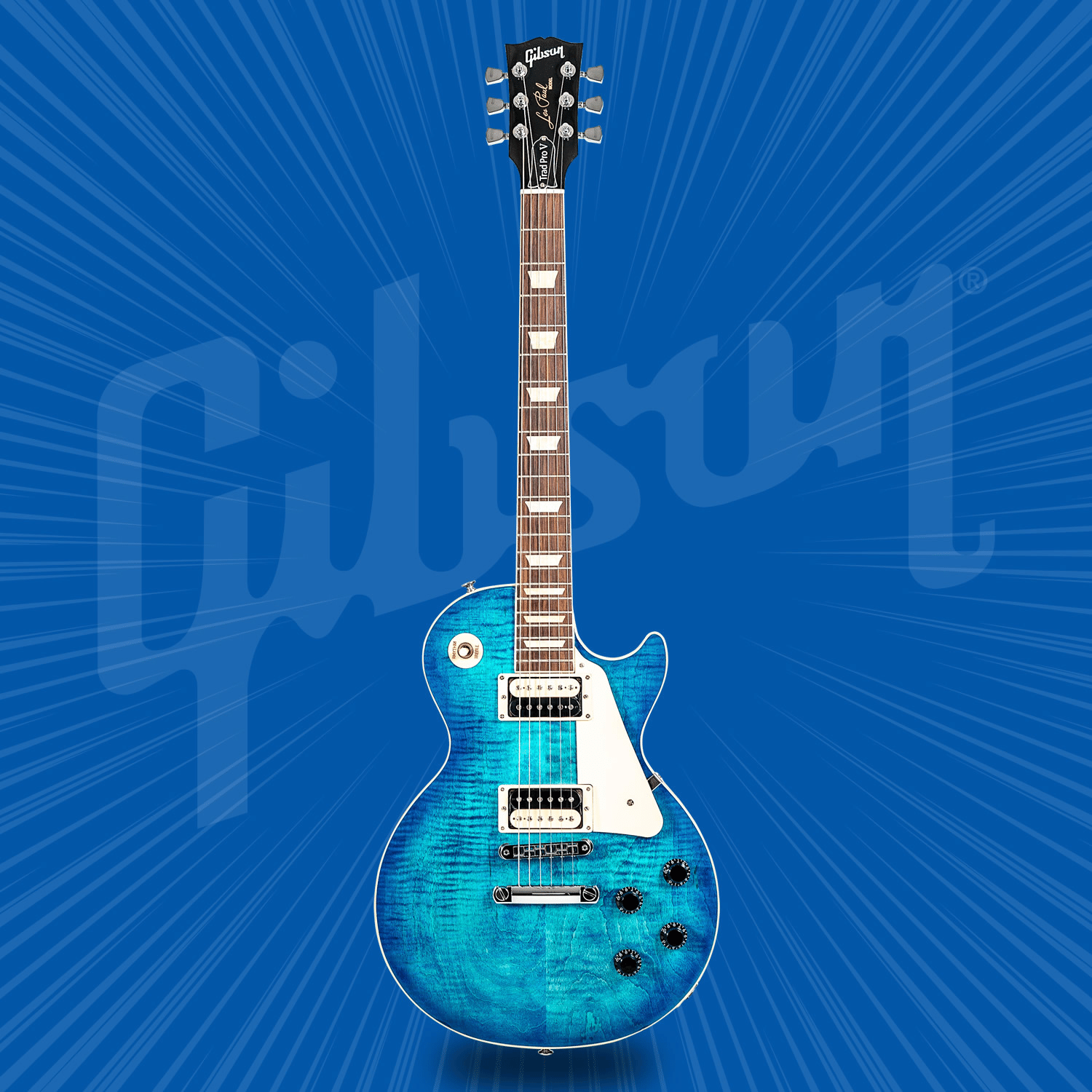 爽やかな青！ギブソンによるUSA市場向け限定モデル「LP Traditional