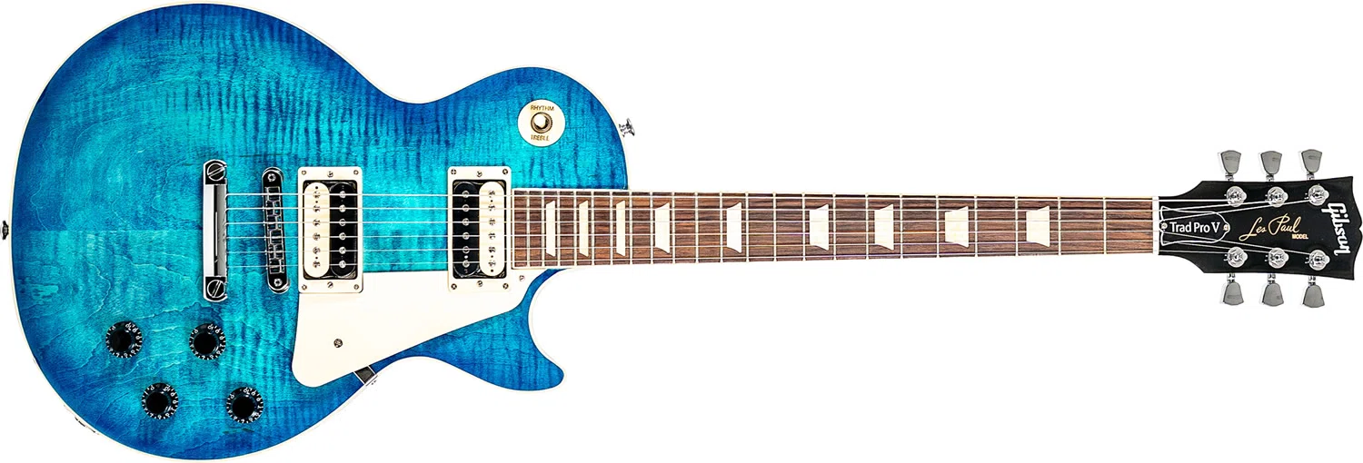 爽やかな青！ギブソンによるUSA市場向け限定モデル「LP Traditional 