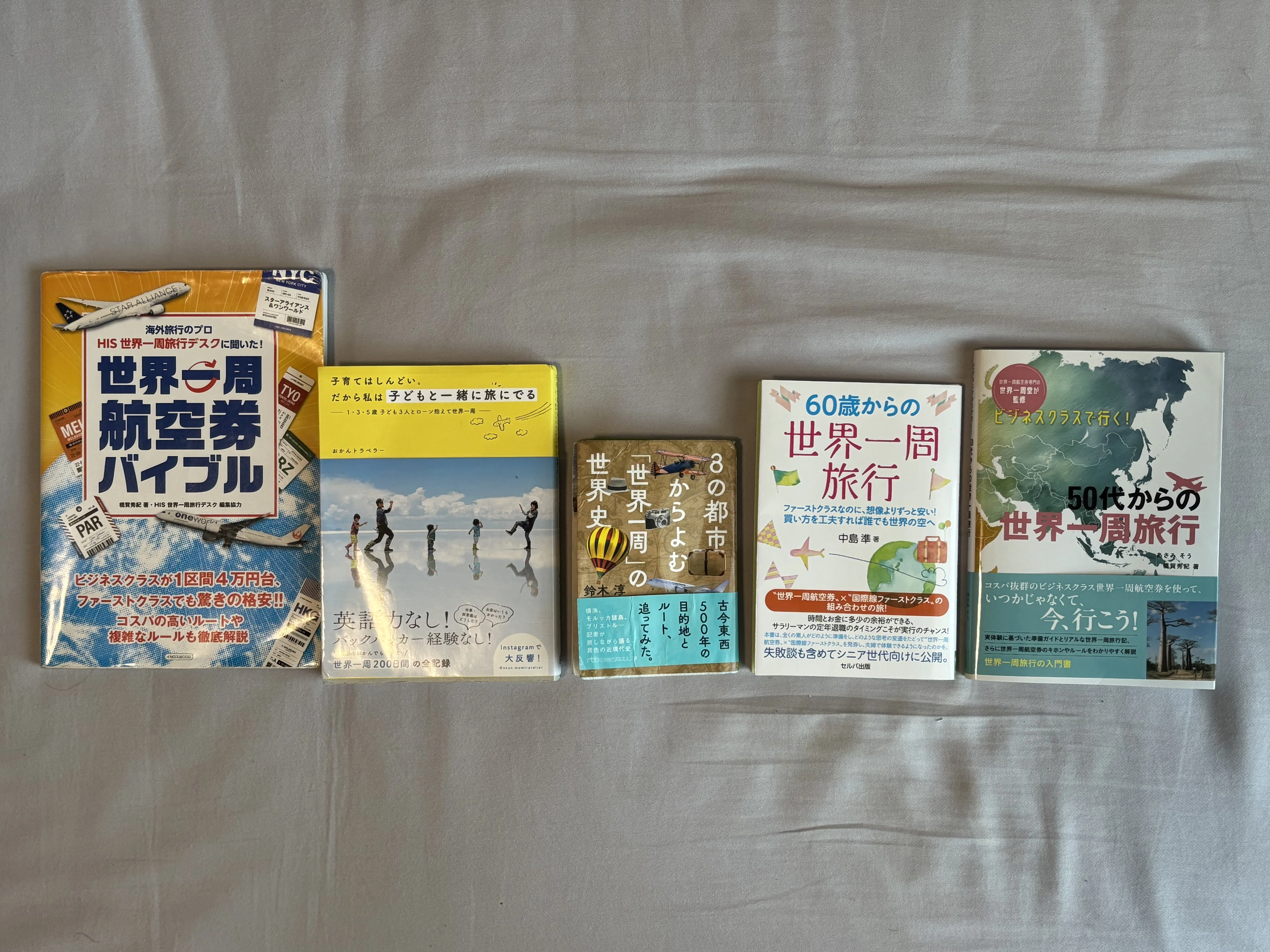 本紹介】コロナ禍以降に出版された世界一周旅行に関する5つの本 ～4