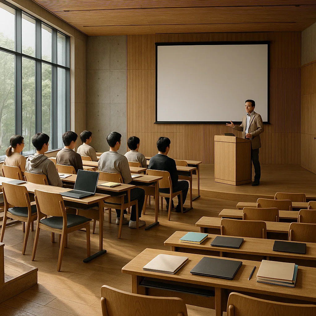 大学院入試説明会の様子と受験準備