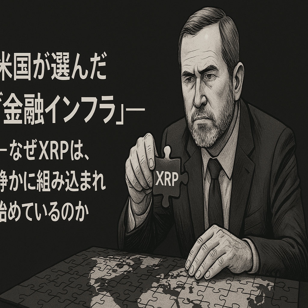 米国が選んだ“金融インフラ”──なぜXRPは、静かに組み込まれ始めているのか｜光本貴一｜XRP / Ripple
