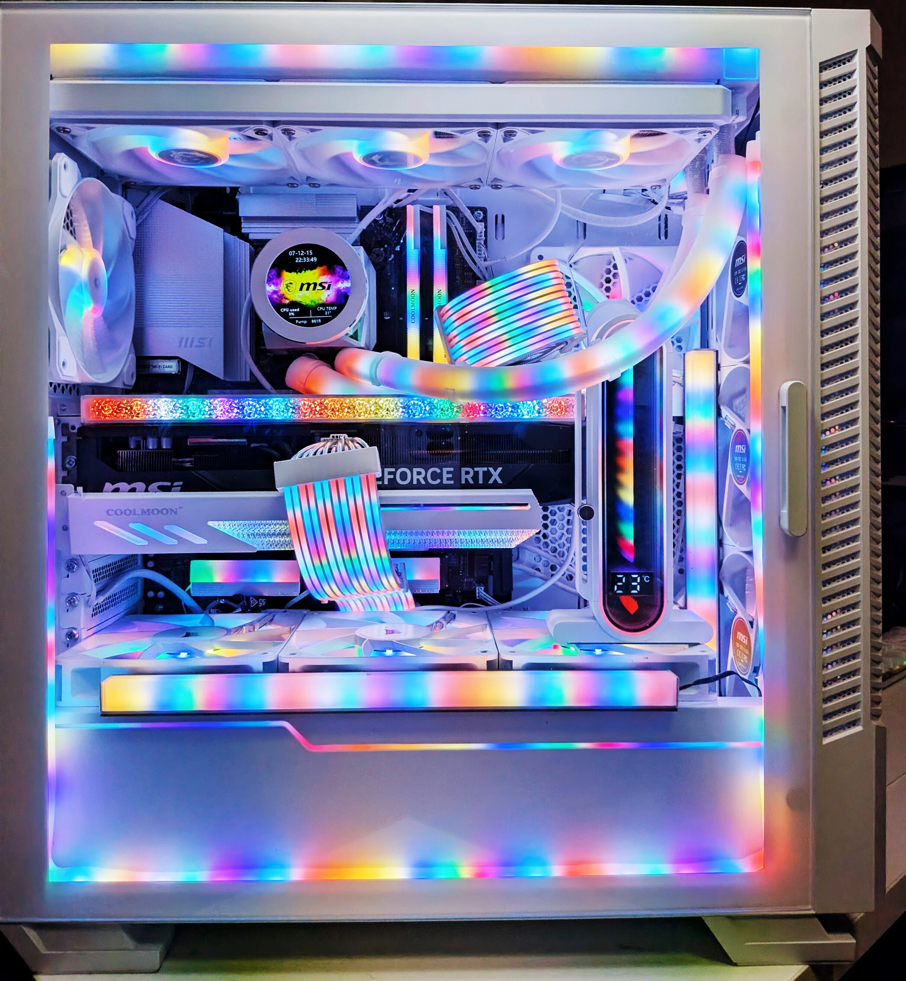 アマゾンで買えるLEDパーツ(ARGB)20個以上付けてパソコンを無駄 アマゾンで買えるLEDパーツ(ARGB)20個以上付けてパソコンを無駄