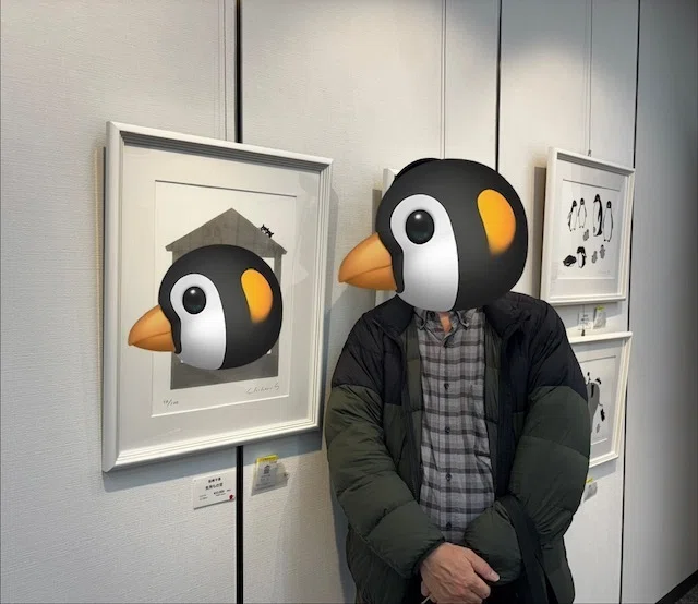 2025/12/15:坂崎千春版画展「ペンギンパーティ2025」♪｜しんちゃん3