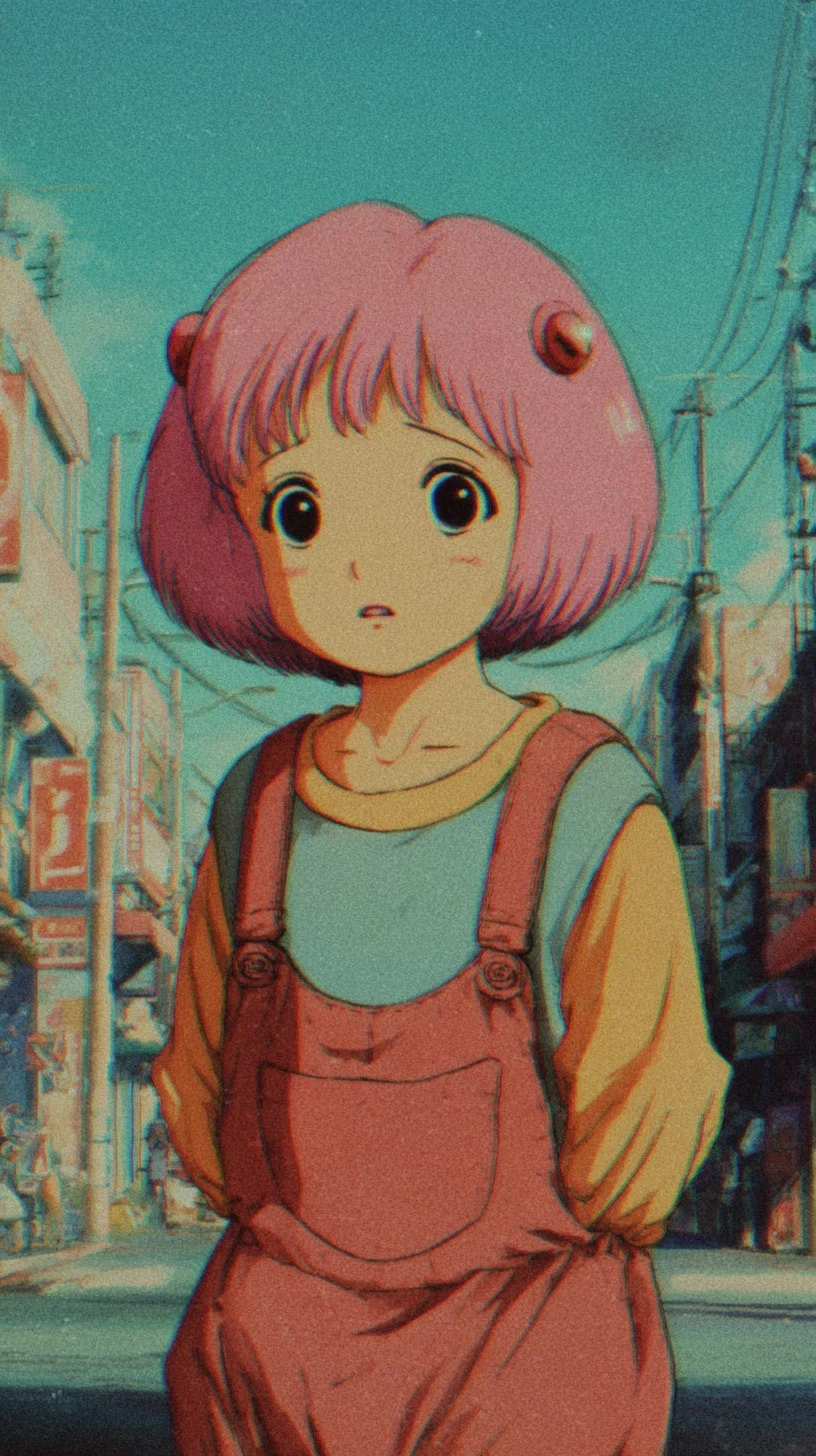 画像生成AI】80年代風のアニメ画像をリアルに再現する方法