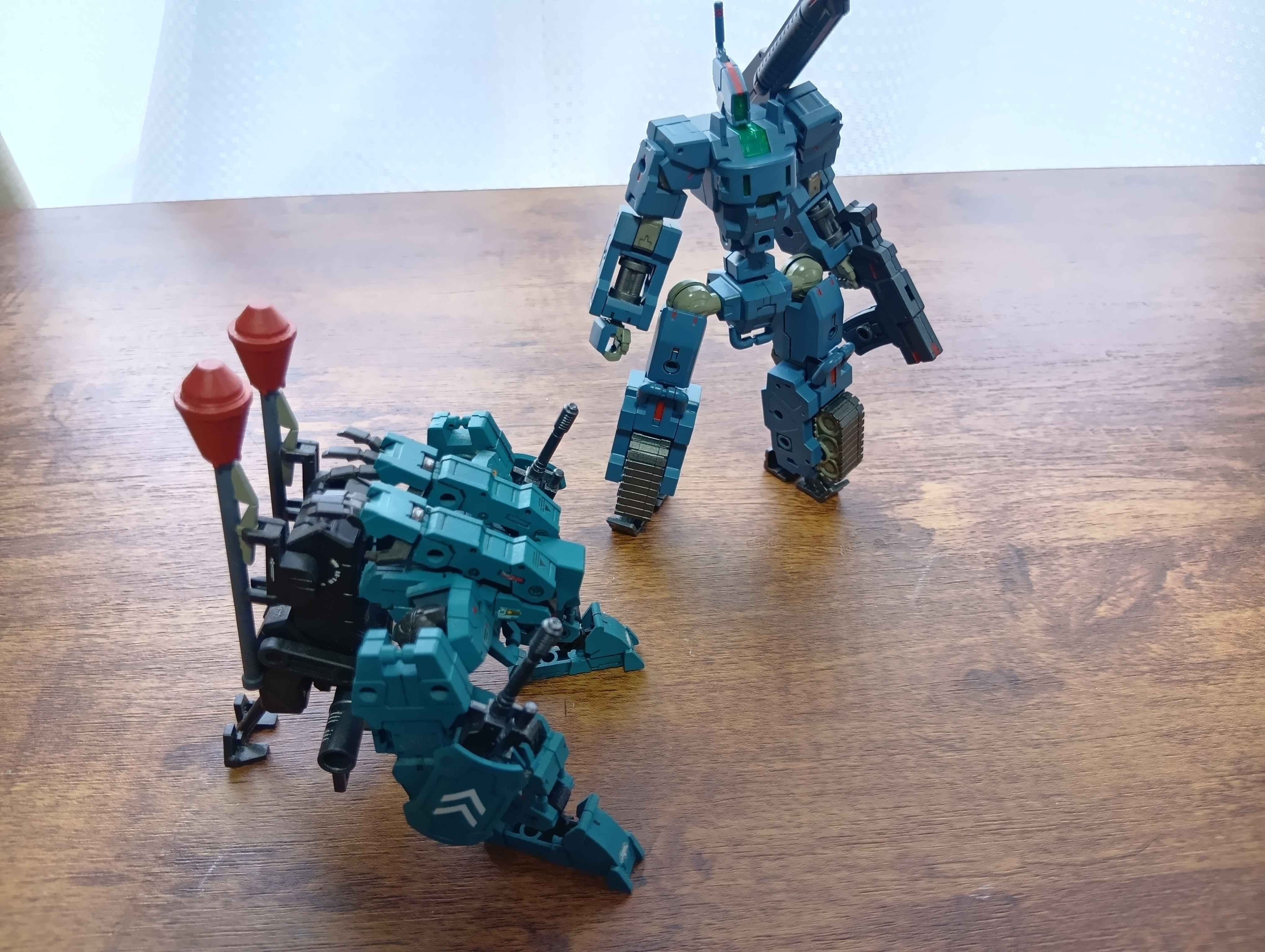 プラモ】30MM 1/144 エグザビークル(小型量産機Ver.)をジャンクパーツ