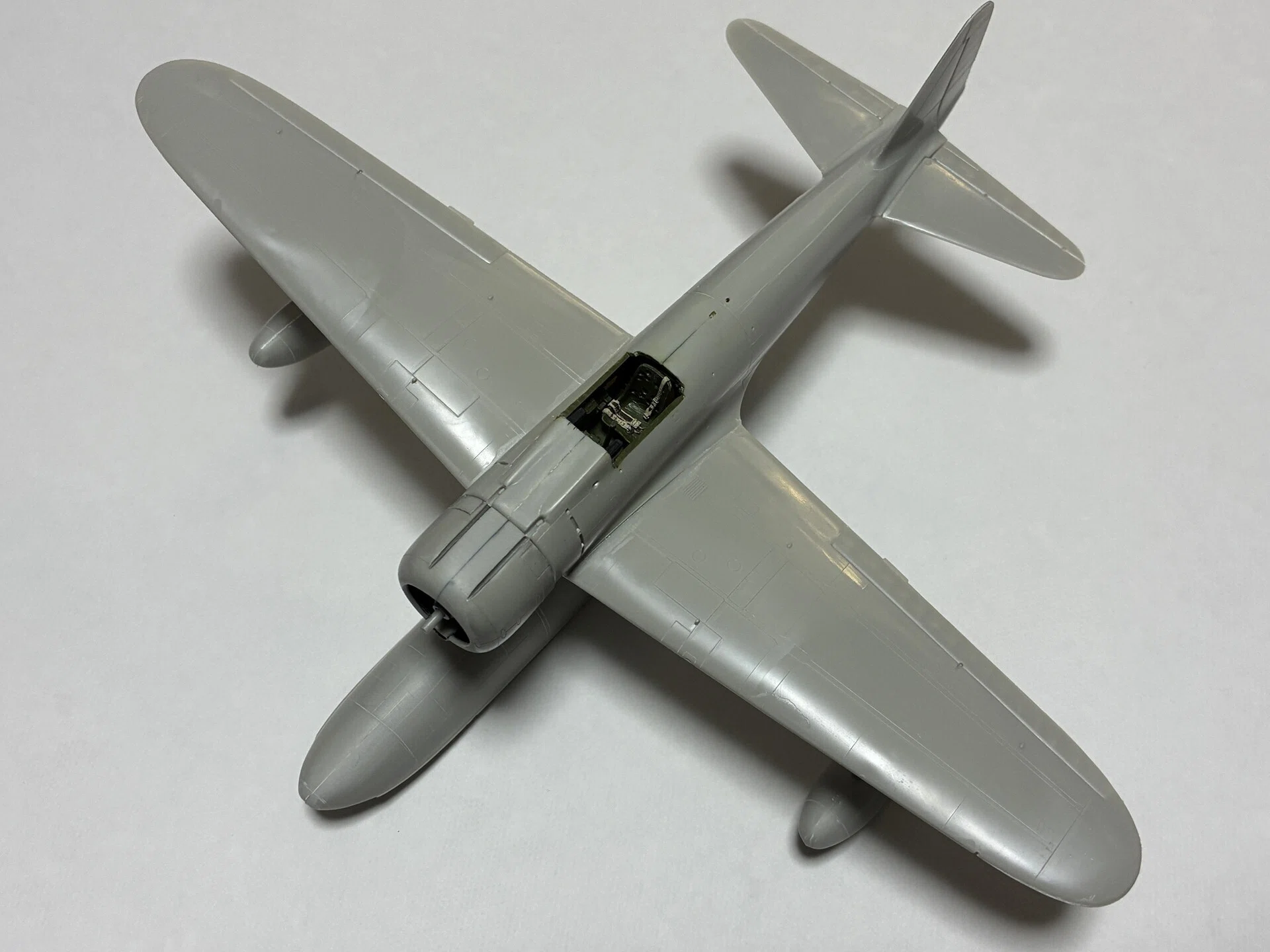 すいすい作ろう水上機（タミヤ1/48 二式水上戦闘機）｜きむら＠もけい