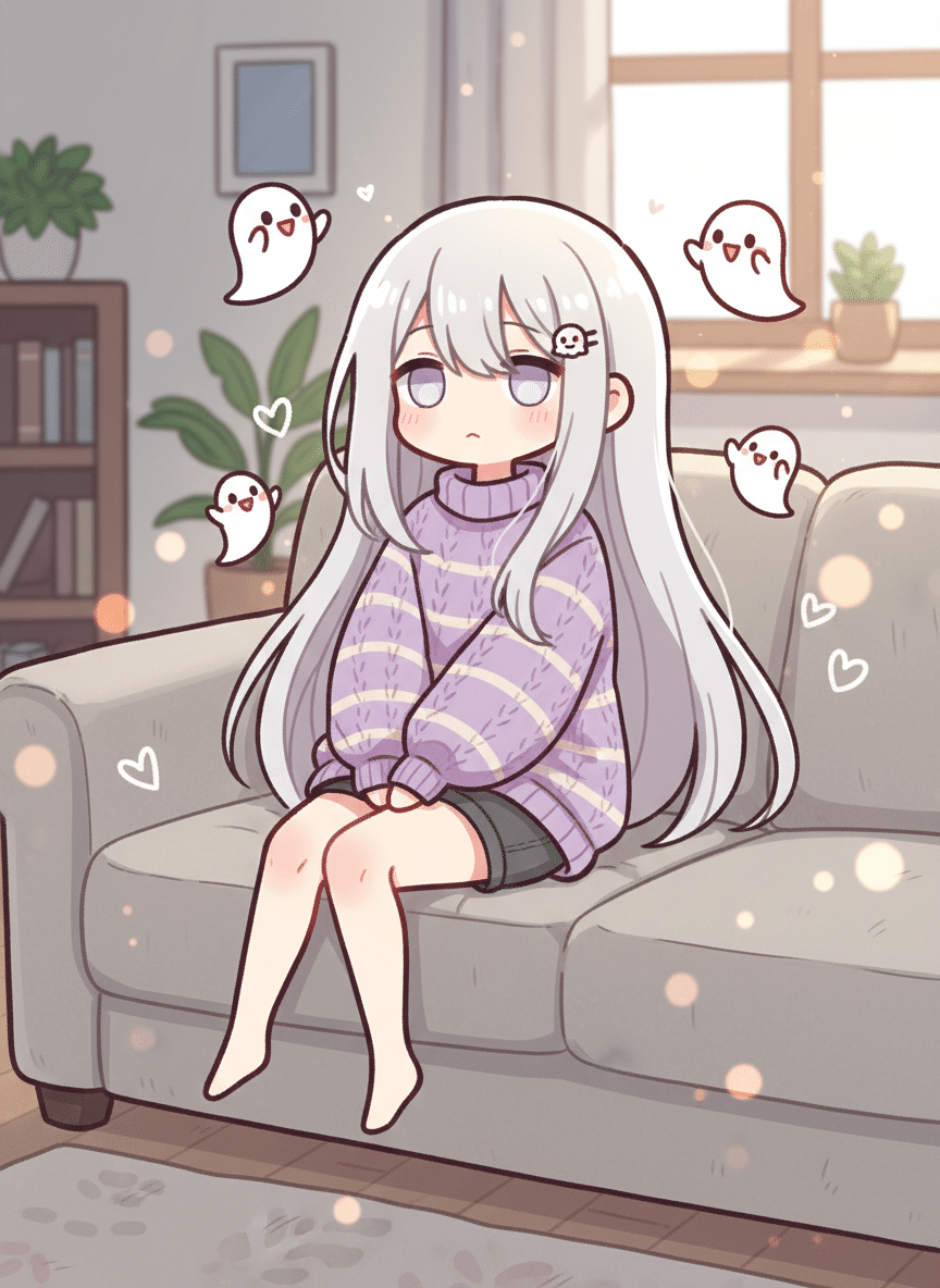 イラスト作成 習作】AI お絵かきツール copainter と Google Gemini で猫娘を描いて