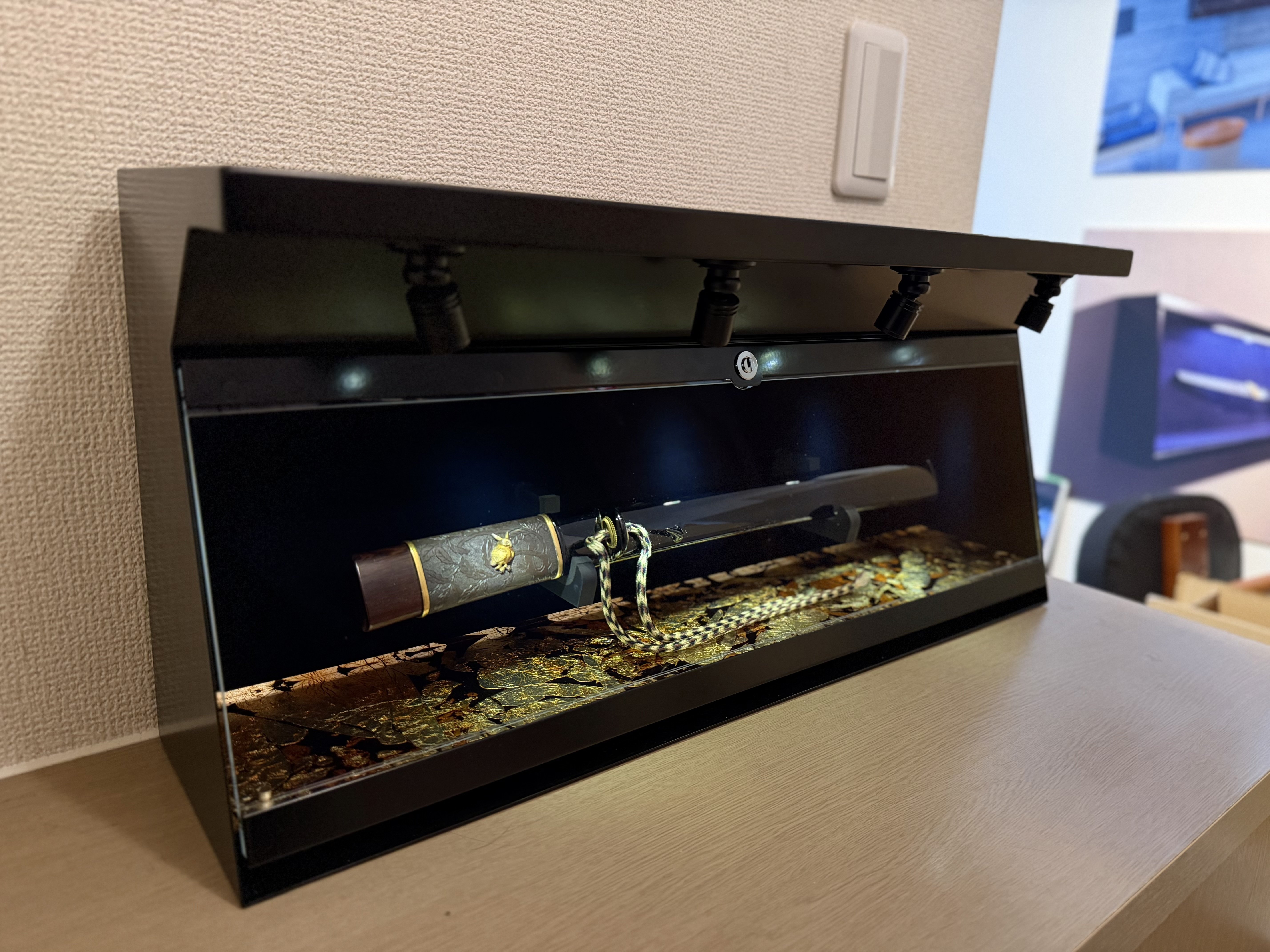 自宅で展示替え｜刀箱師の日本刀ブログ 中村圭佑