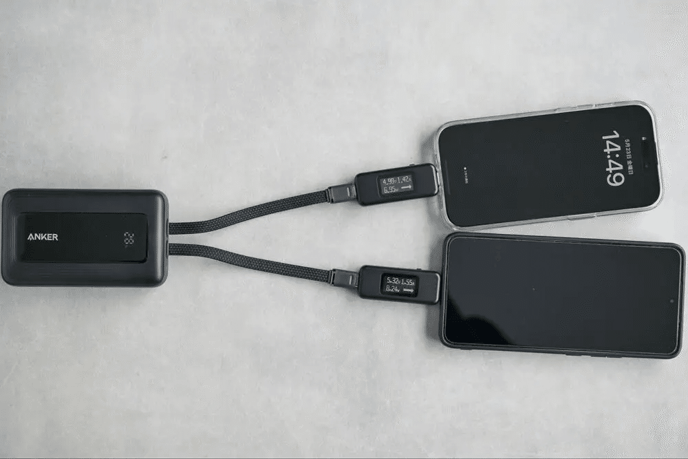 Anker Zolo Power Bank（10000mAh, 35W, Dual USB-Cケーブル）を