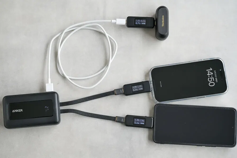 ANKER Power Bank 10000mAh USBーC × ２個セット Anker Zolo Power Bank（10000mAh, 35W, Dual USB-Cケーブル）を