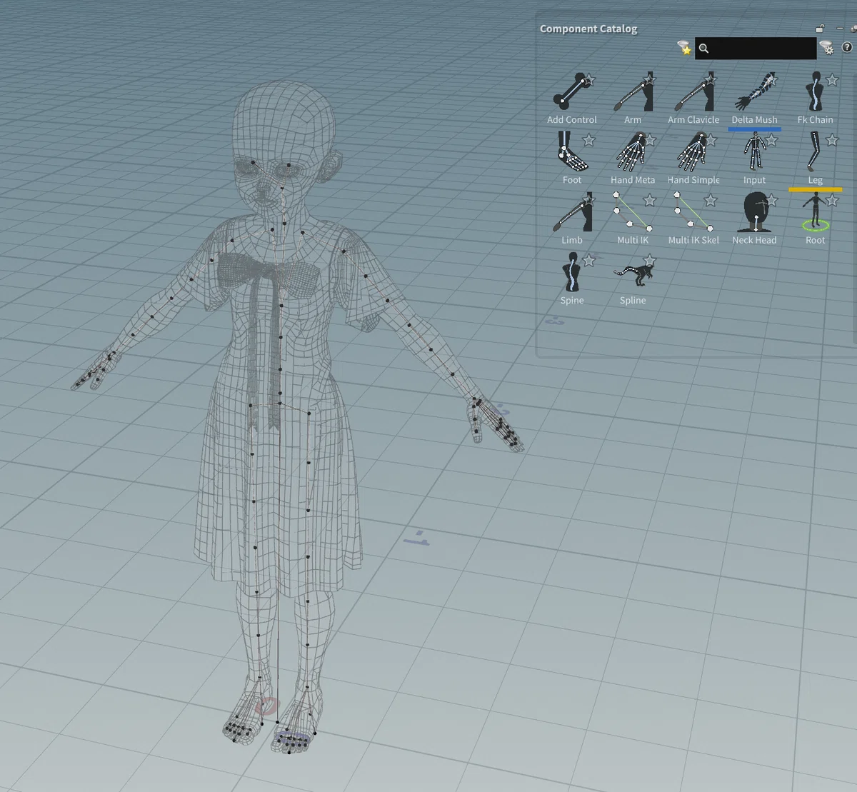 Apex Custom Rig Houdini初心者がApex auto rig builderを使ってセットアップしてみたお話|やずから