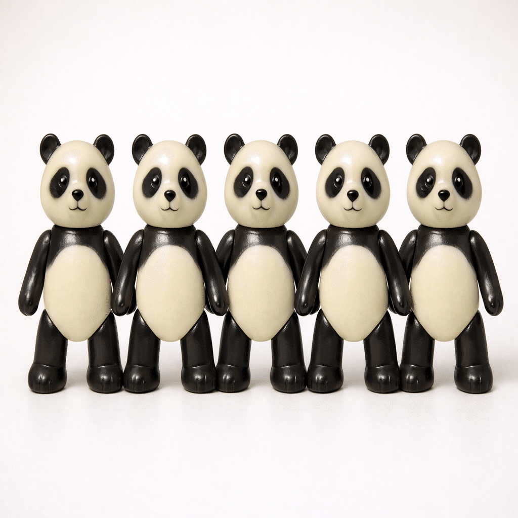 作画実験 昭和の駄菓子屋パンダ｜美和