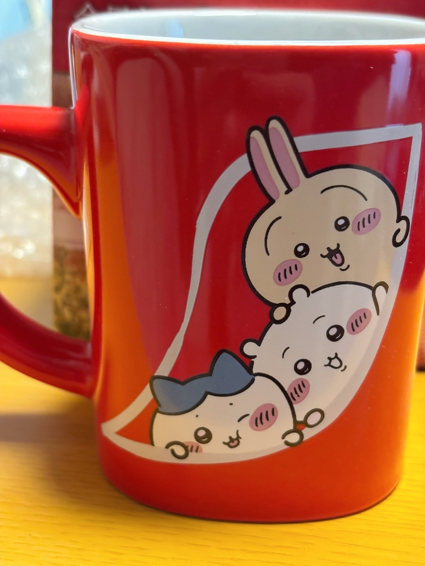 NESCAFE ちいかわ マグカップ 赤 ネスカフェちいかわマグカップ当選｜しょう