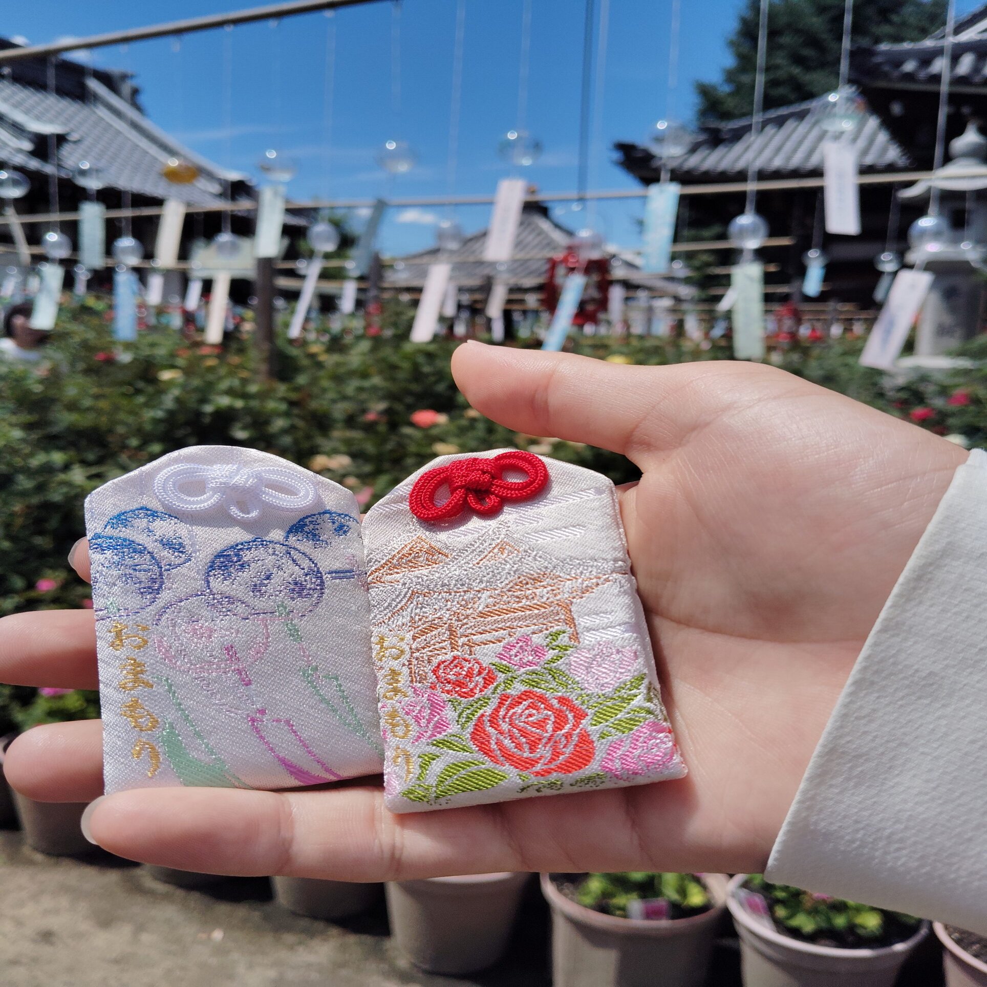 2025.7.19 風鈴の鳴る日鳴らぬ日生きぬきて ―おふさ観音 風鈴まつり