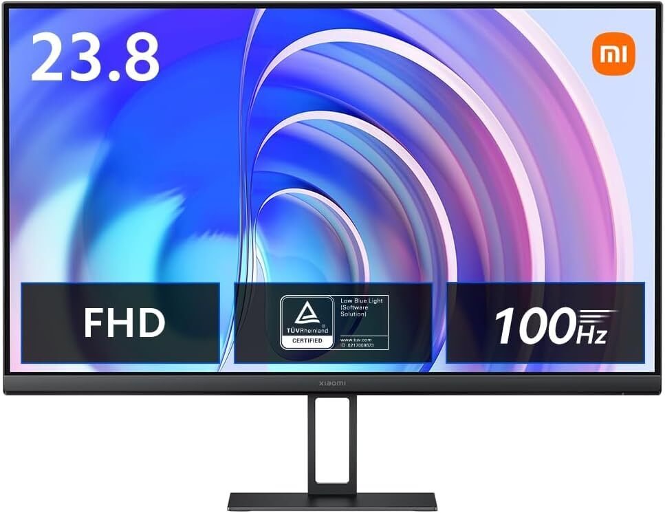 コスパ最強】Xiaomi A24i 23.8インチモニター:フルHD×100Hz×IPSパネル