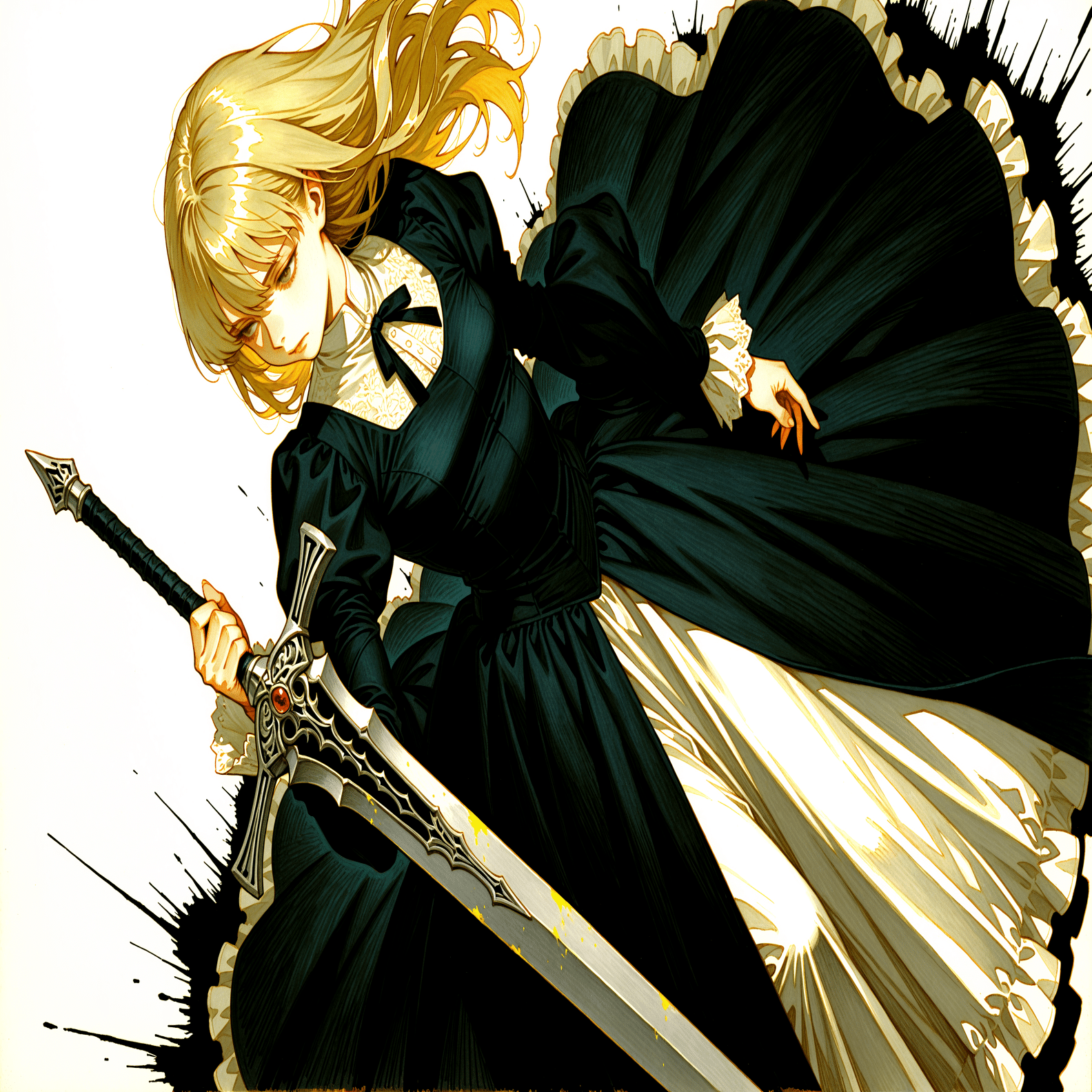 その剣は、重いか。AIに「油絵の魂」を吹き込み、残酷なほどの美を描く