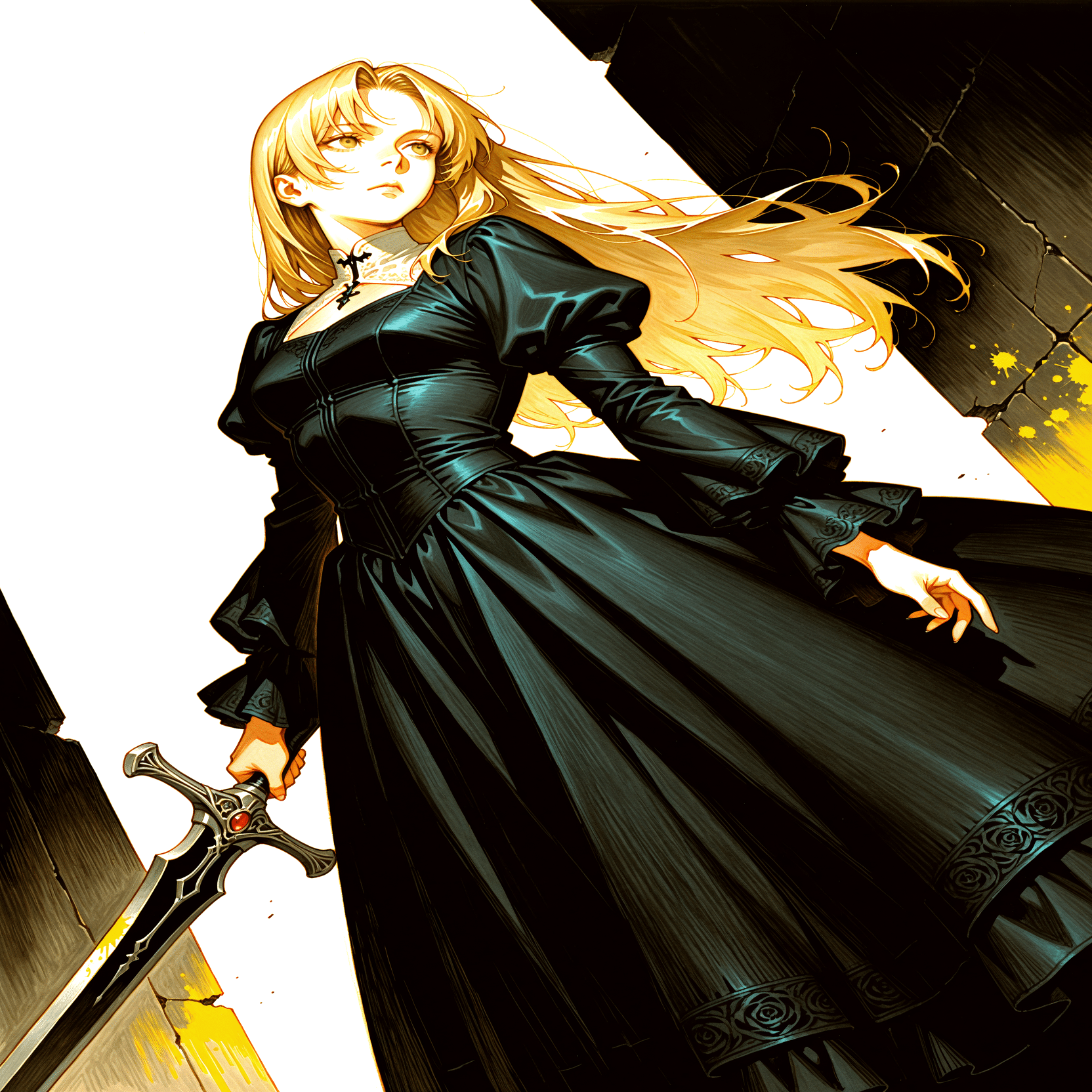 その剣は、重いか。AIに「油絵の魂」を吹き込み、残酷なほどの美を描く