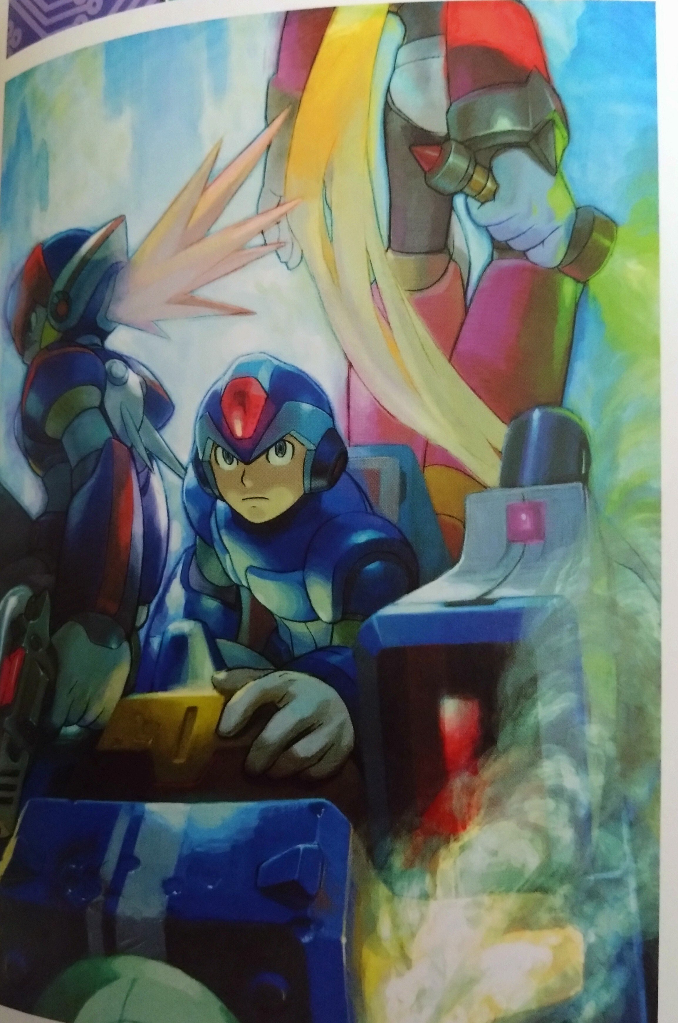 雑誌表紙】やっと見つけた ここまで来た【ロックマンX8】｜えびまよ