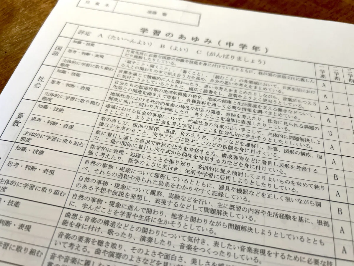 「通知表はなんのため?」を考え始めました|新渡戸文化小学校