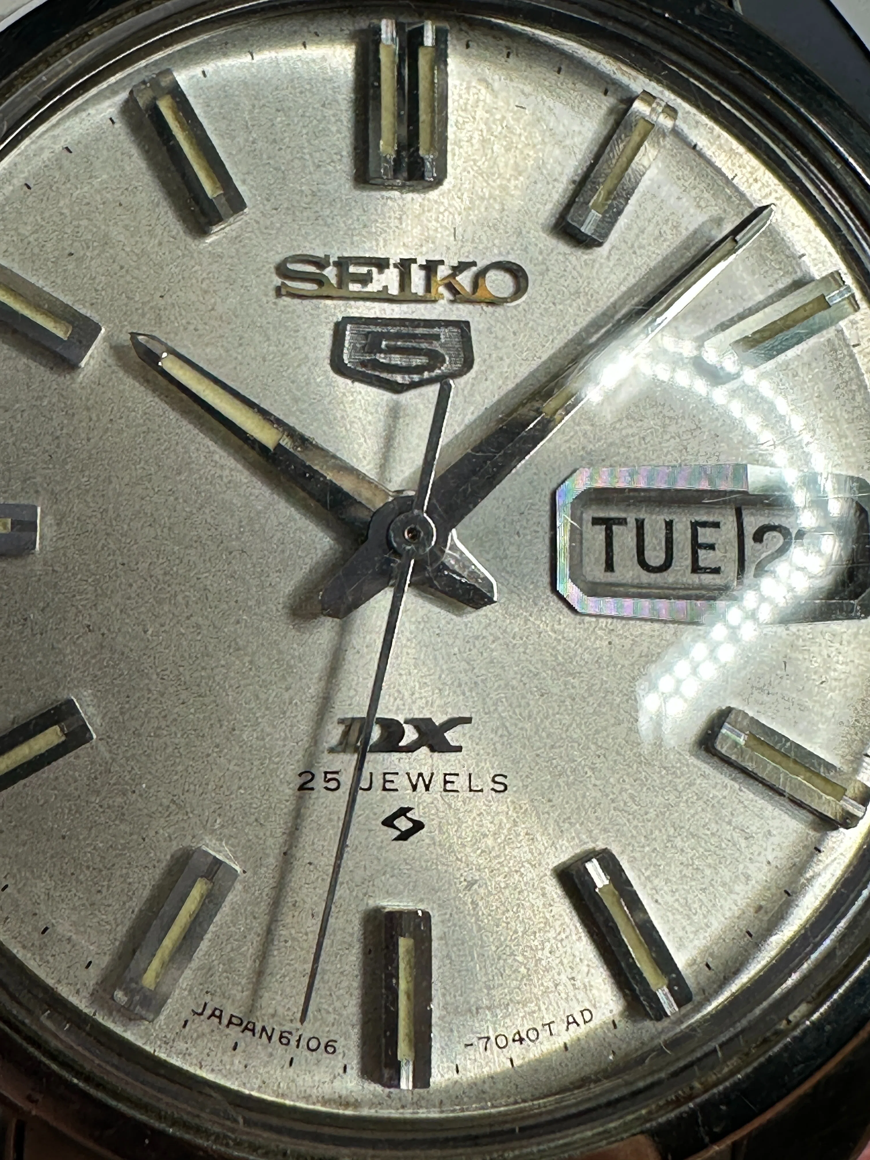 ⌚035】SEIKO ファイブ DX 6106-7000｜Crusoe