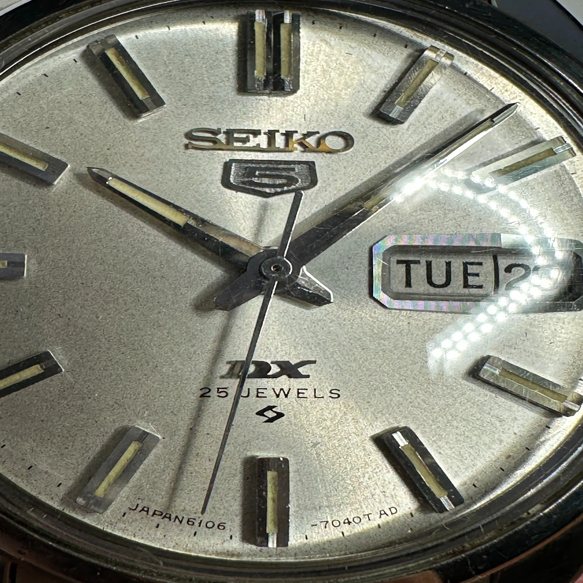⌚035】SEIKO ファイブ DX 6106-7000｜Crusoe