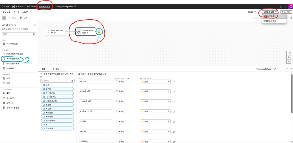Amazon Quick Suite】統計初心者が爆速でダッシュボードを作ってみた