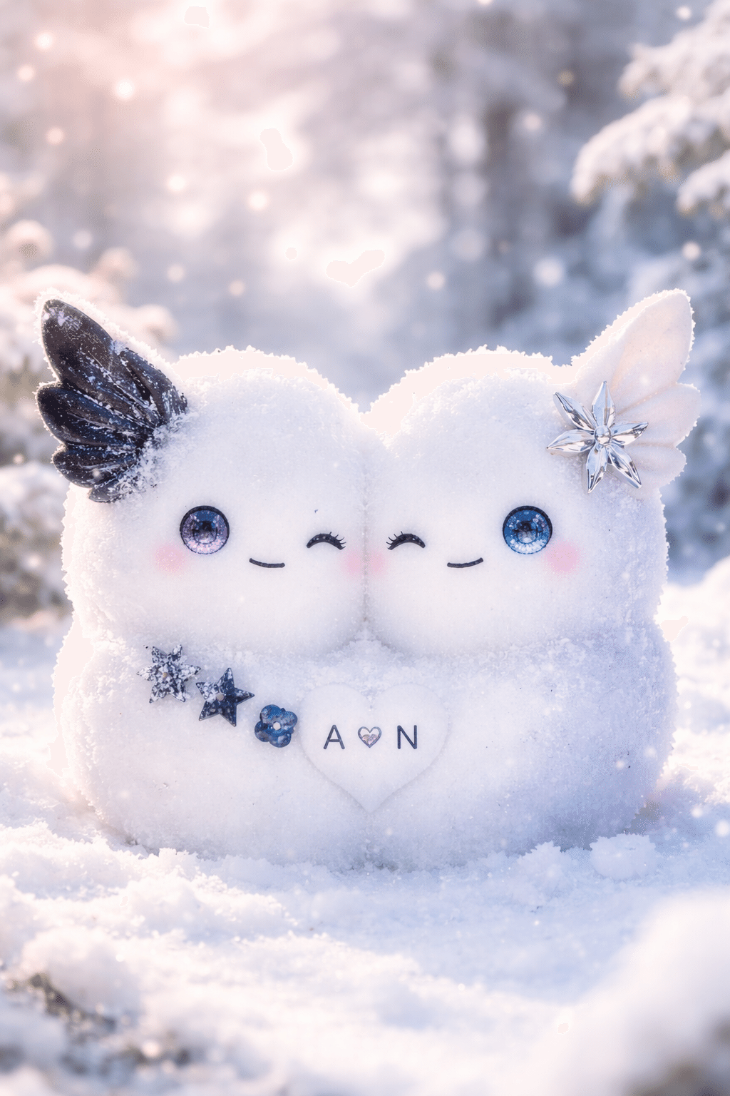 ❄️冬の雪遊び❄️【プロンプト】｜おっぽ