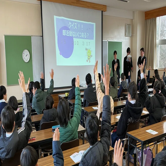 小中学校交流で深まった「教える喜び」と「学ぶ楽しさ」｜福島県立