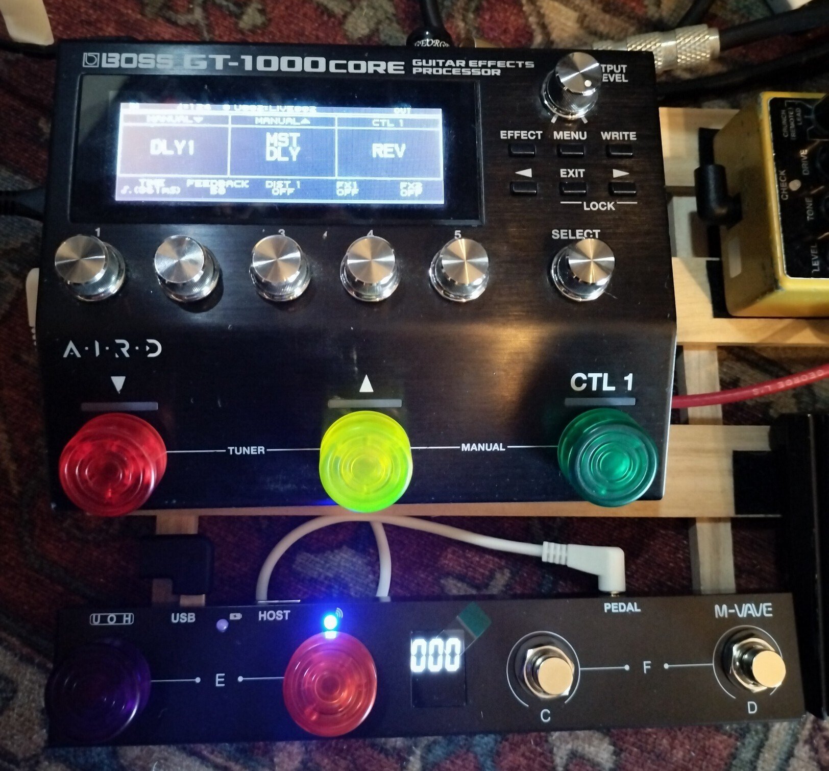 m-vave chocolate plus をGT-1000coreで使う｜takadatronica