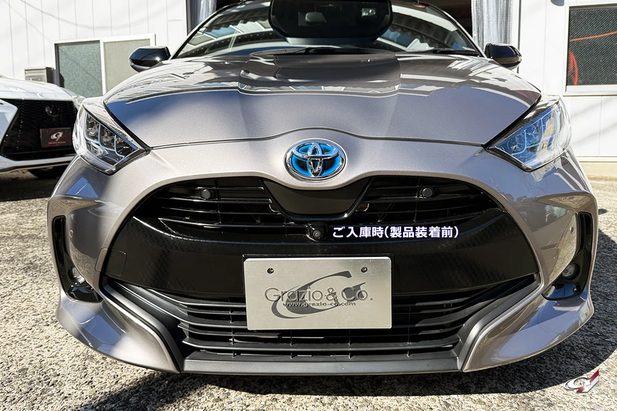 YARIS！エンブレムデアソベ♬ マットブラックです。｜Grazio&Co.社長 