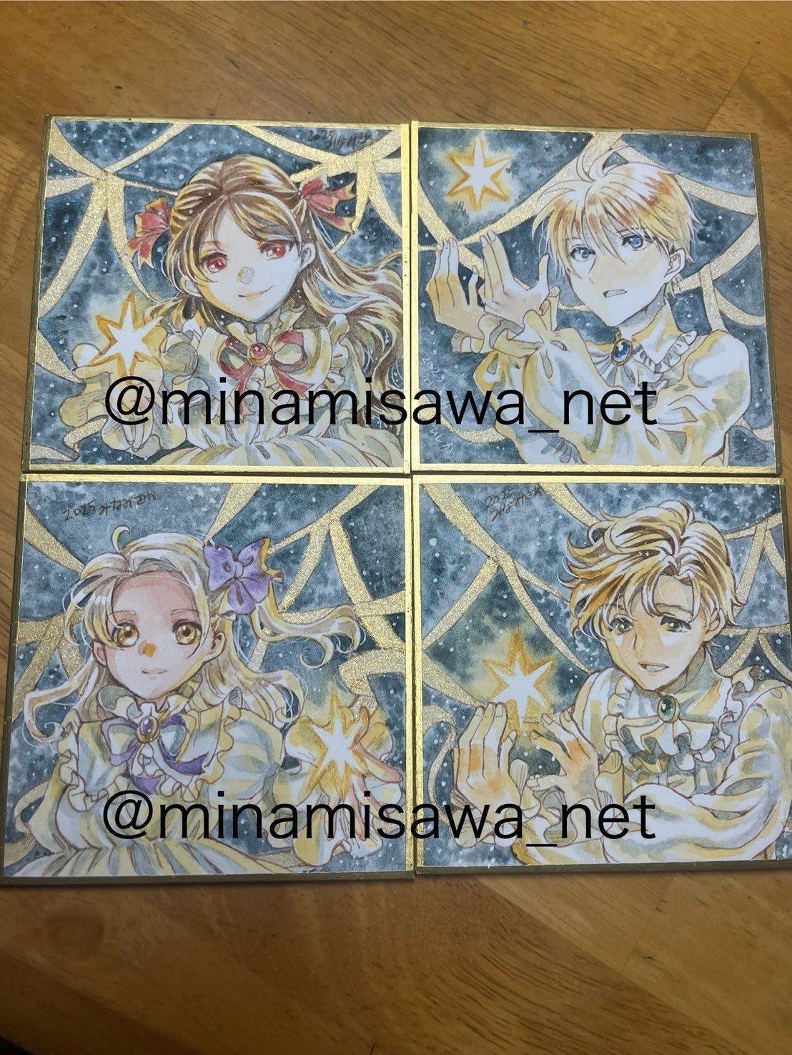 12/19～の原画販売お品書き｜南澤久佳